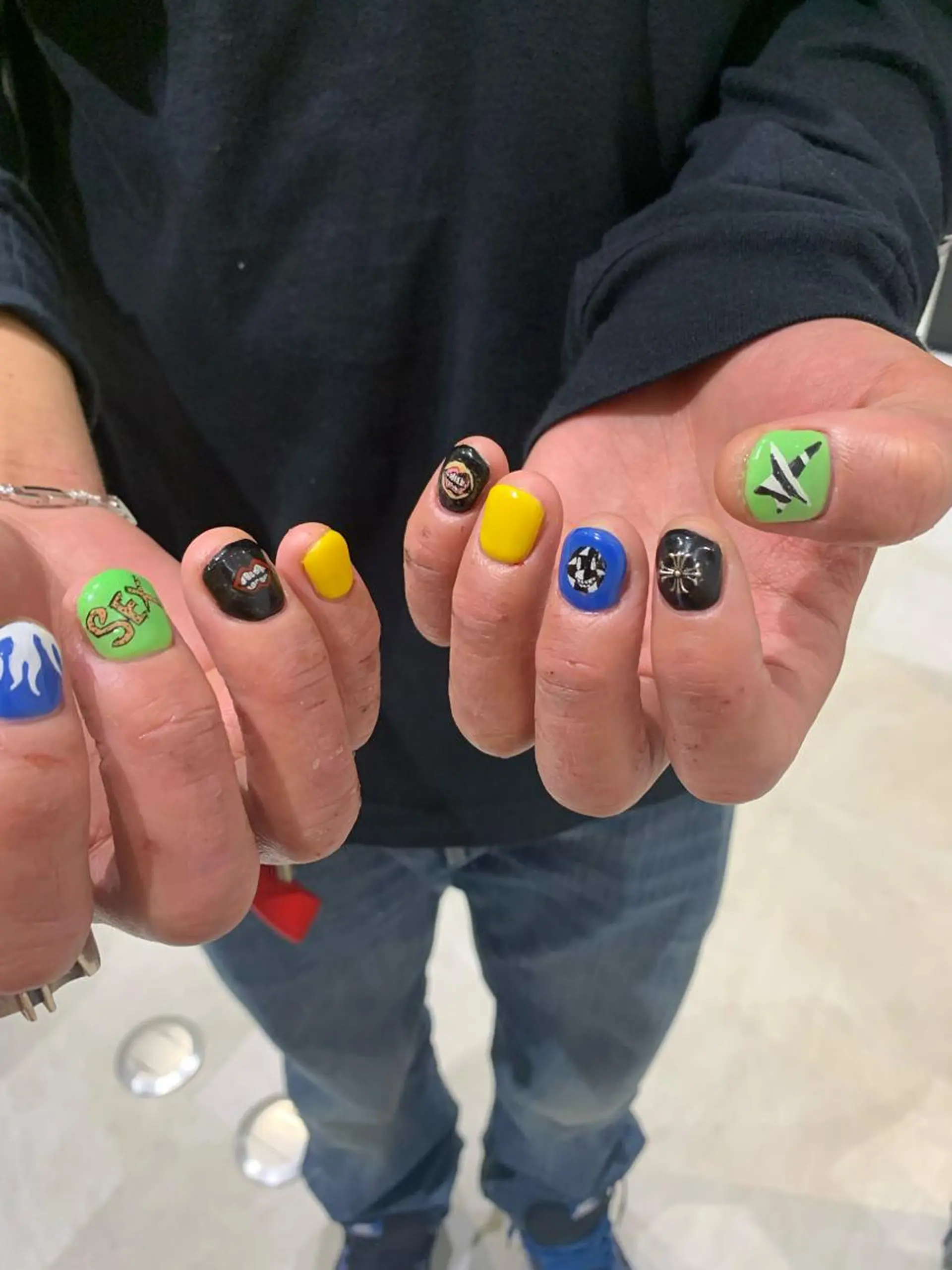 ネイル メンズネイル nailsalon Rのネイルデザイン