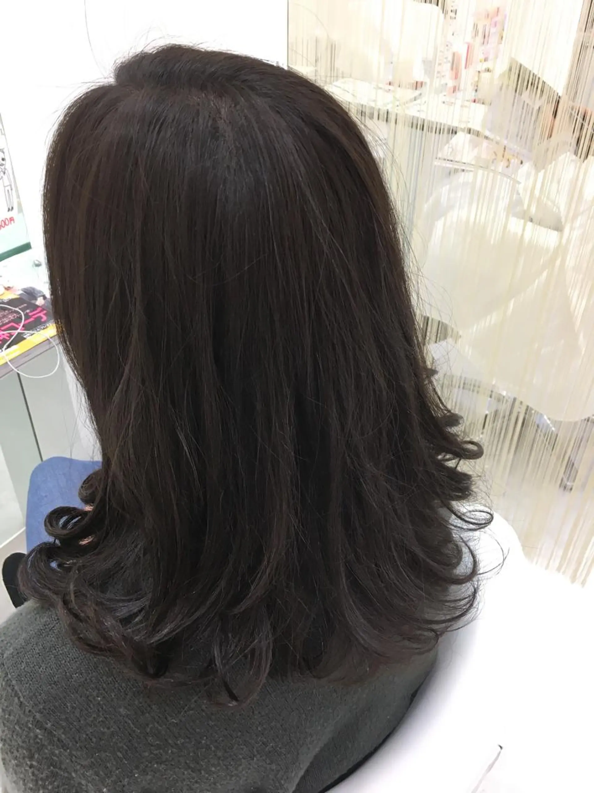 セミロング カラー アッシュ 佐藤 祥太のヘアスタイル