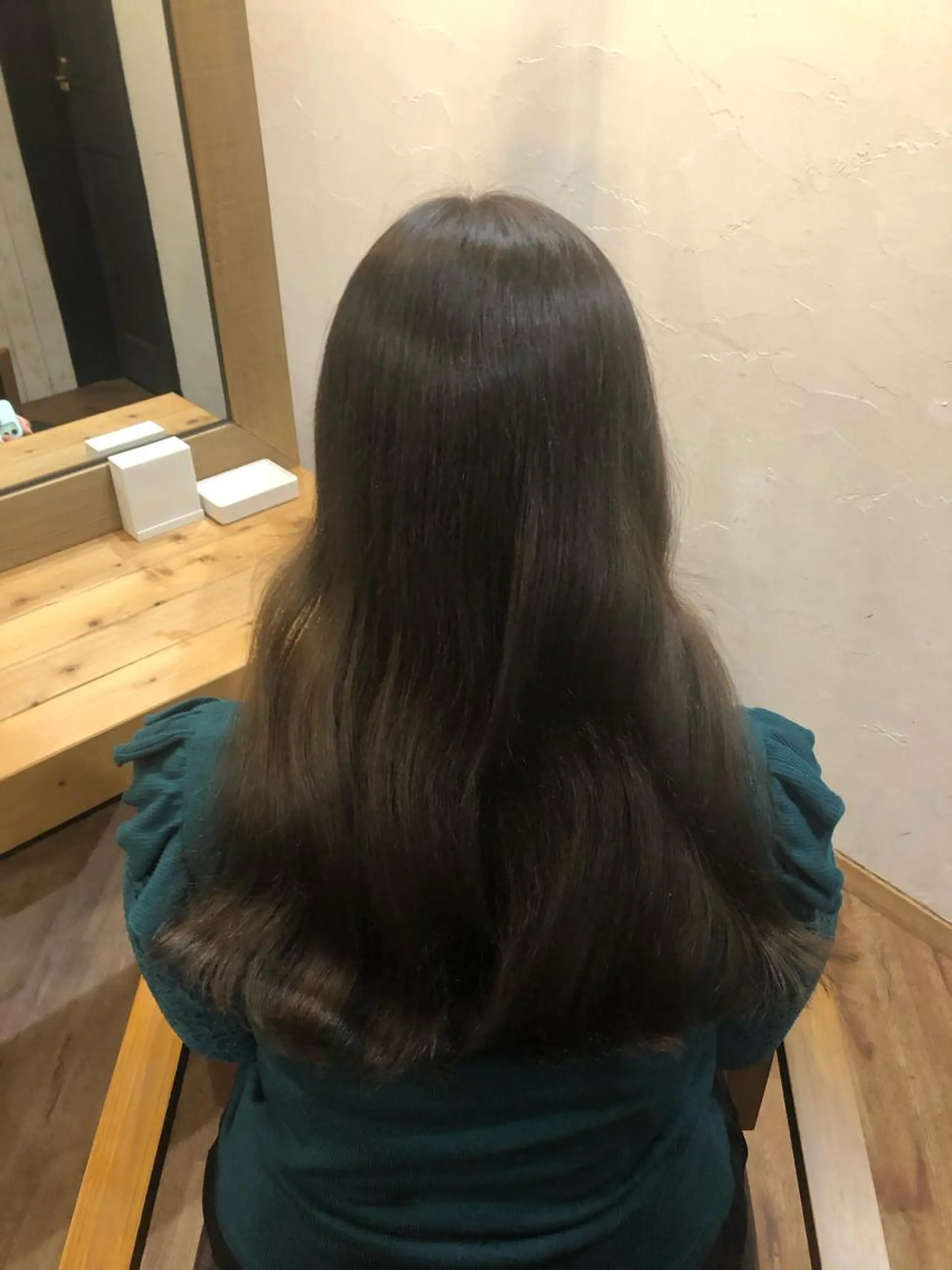 ロング カラー カット ヘアカラー トリートメント little広島所属・【縮毛矯正】 予約リクエストのみ可のヘアスタイル