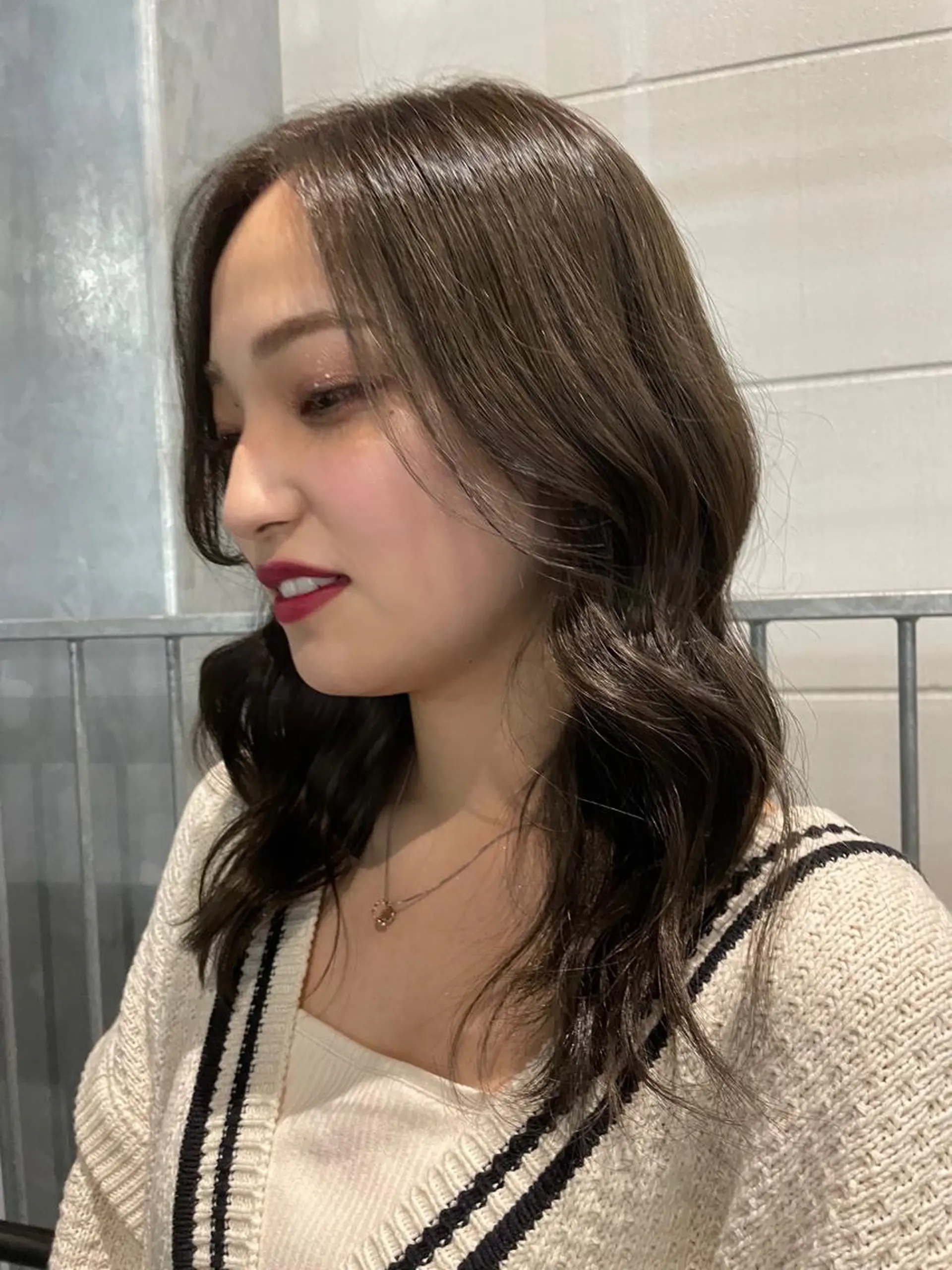 ロング カラー GOAT_茅ヶ崎 キシ サクラのヘアスタイル