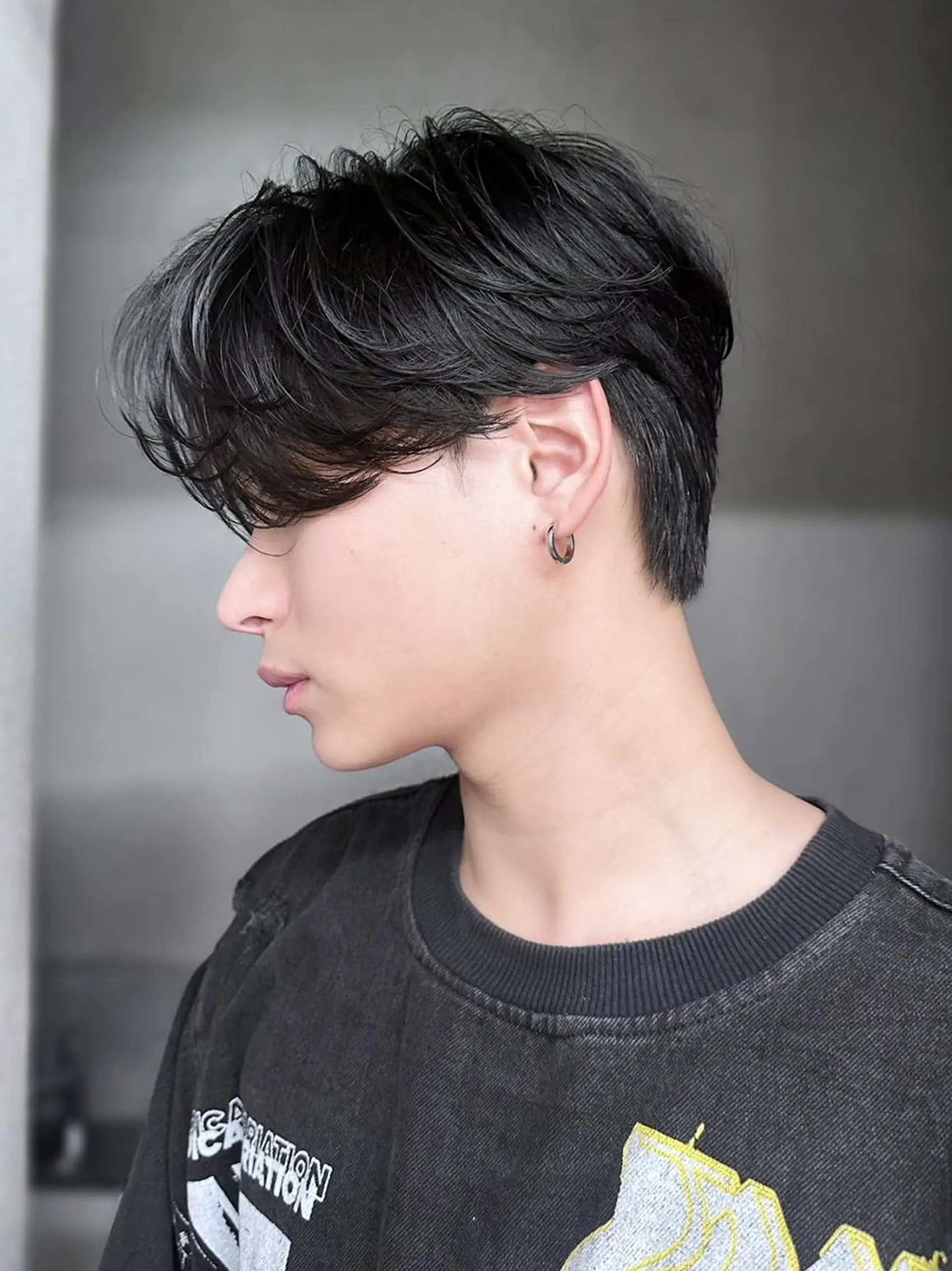 カラー ショート グレージュ カット ITbyALBUM 下北沢店のヘアスタイル