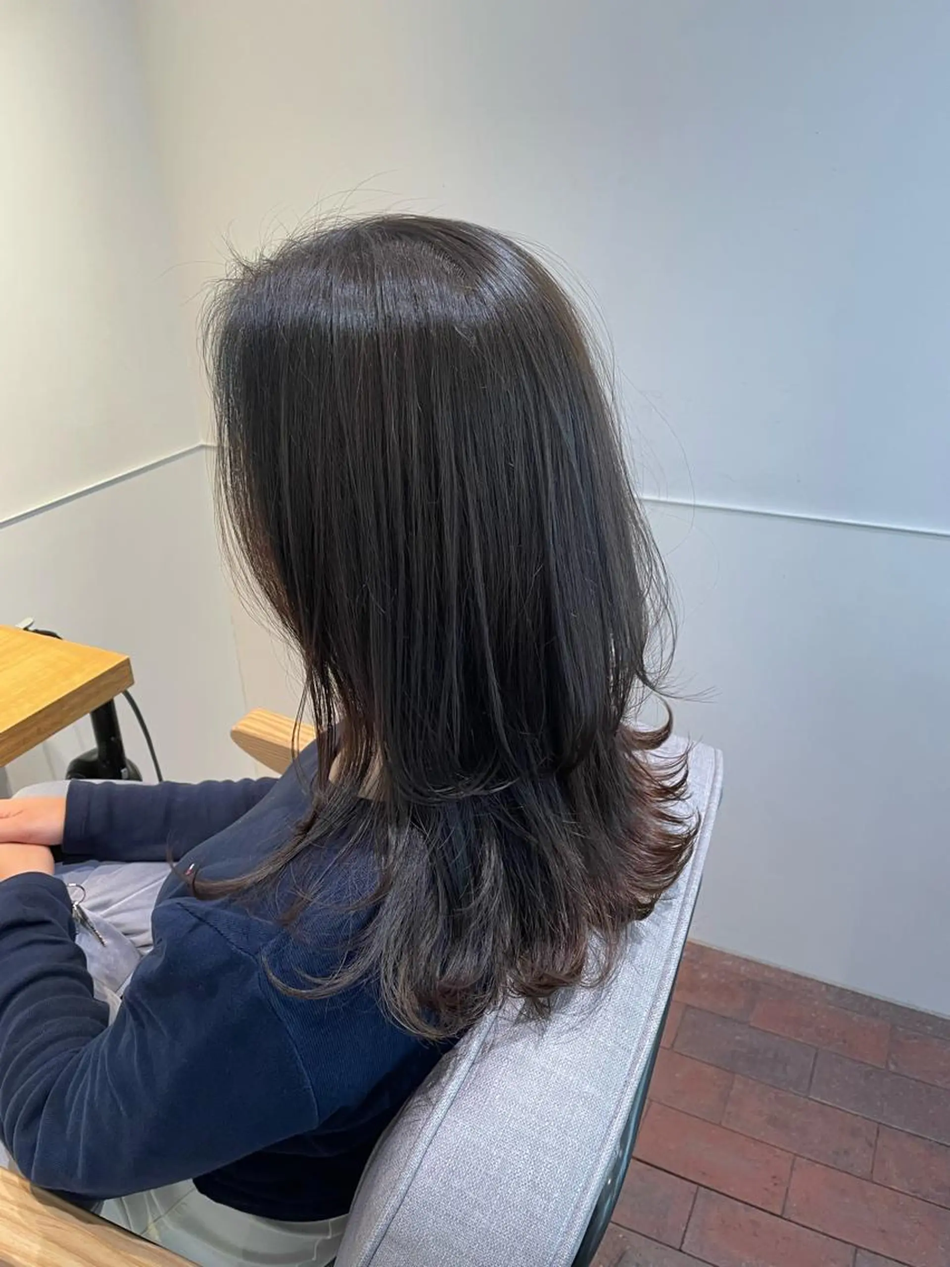 セミロング カラー カット ヘアカラー gotoday　shaire　saron所属・miu. ボブ/透け感カラーのヘアスタイル