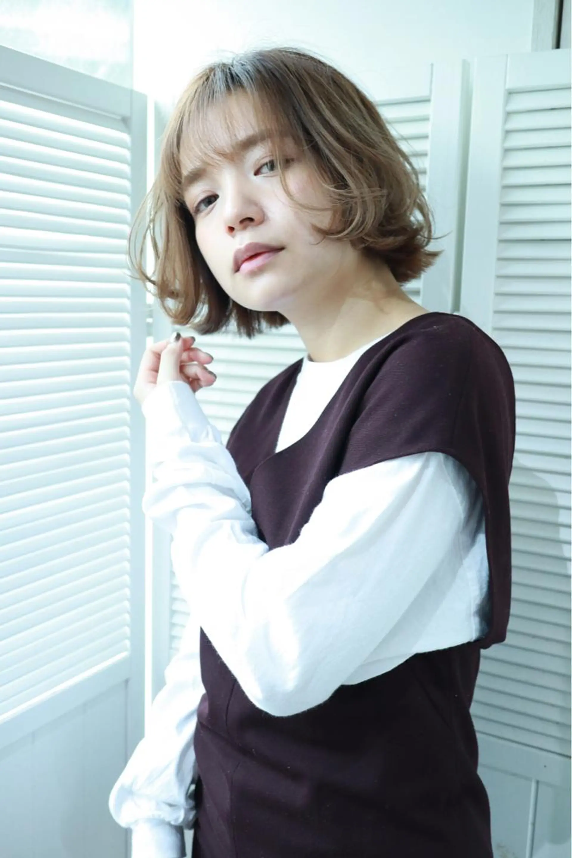 ミディアム カラー arseum所属・ショート特化✂︎宮本 元気のヘアスタイル