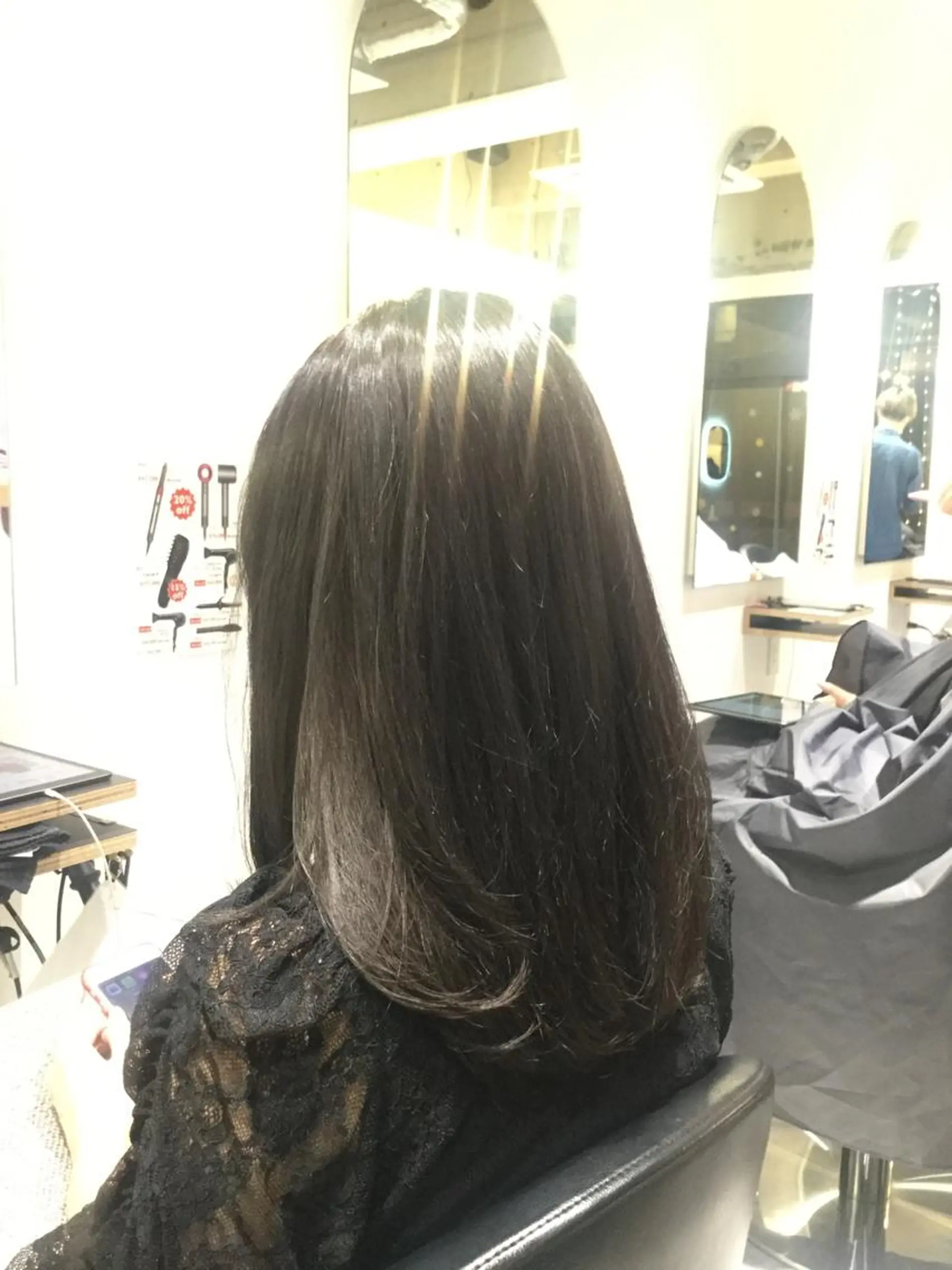 ミディアム ヘアカラー トリートメント ヘッドスパ ✨あなたのお悩み解消 美容師✨TOMOKAのヘアスタイル
