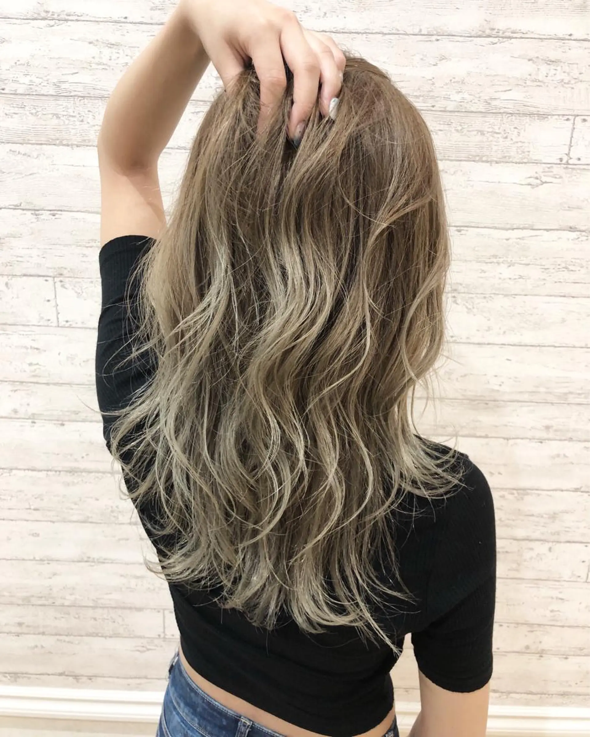 ロング カラー ☆ハイトーン口コミ◎ WiLL/京橋のヘアスタイル