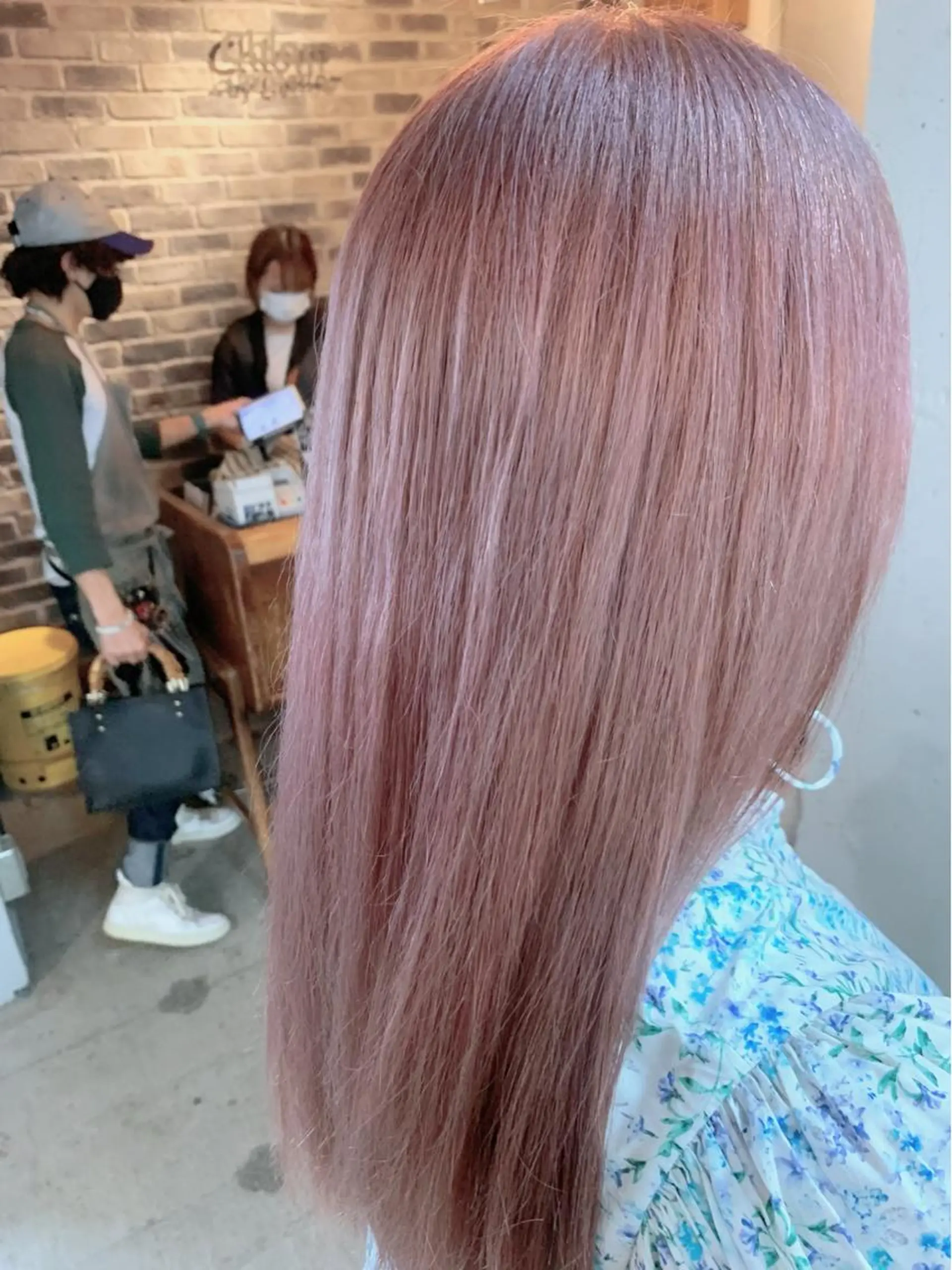 ミディアム カラー ピンクカラー ヘアカラー トリートメント 似合わせ×美髪改善✨ Yutoのヘアスタイル