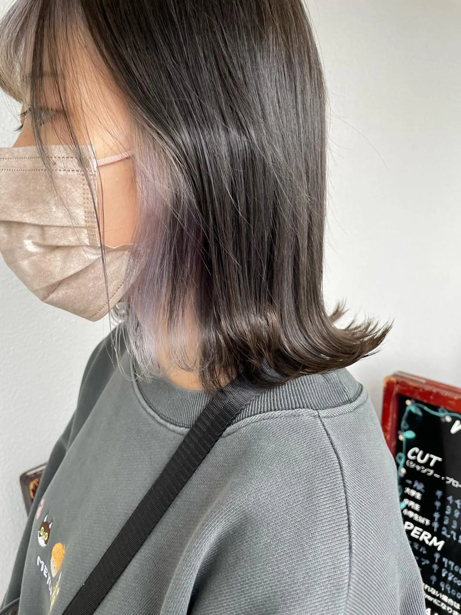 ミディアム ヘアカラー トリートメント 岩崎 祐大のヘアスタイル