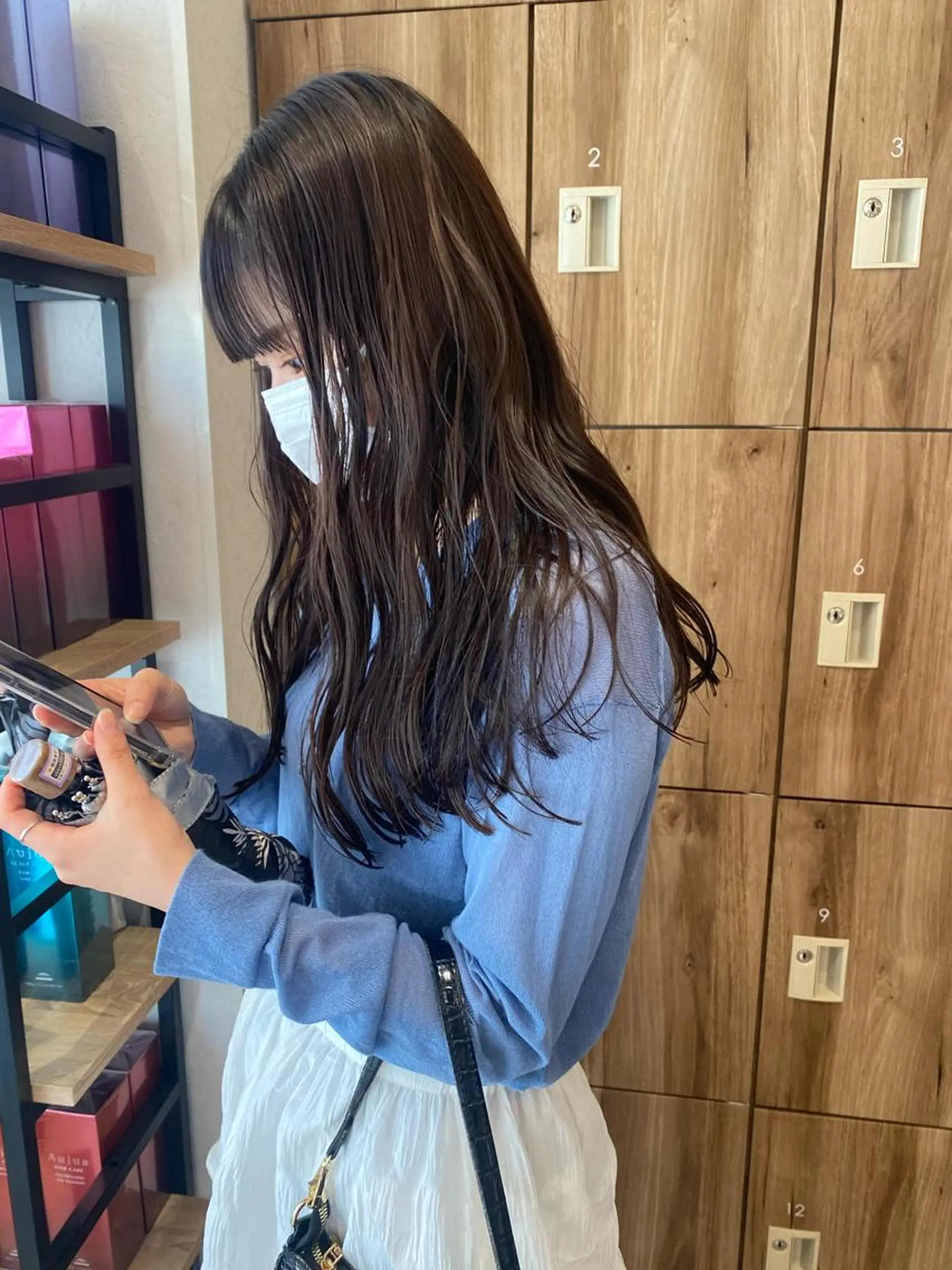 ロング カラー ヘアアレンジ パーマ指名No1 /namiのヘアスタイル