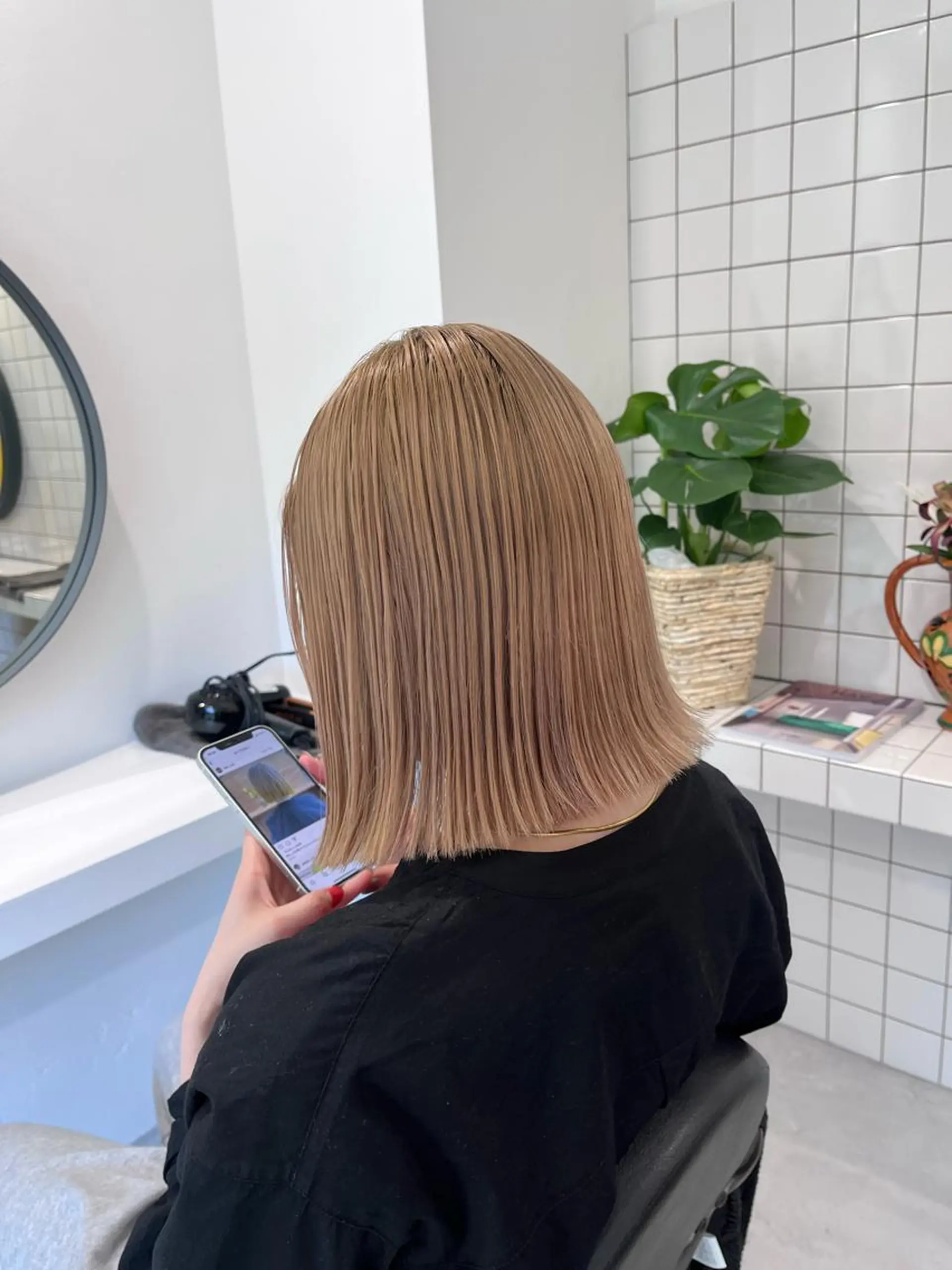ミディアム カット ヘアカラー トリートメント トレンドヘア◎ 店長 清原佑太のヘアスタイル