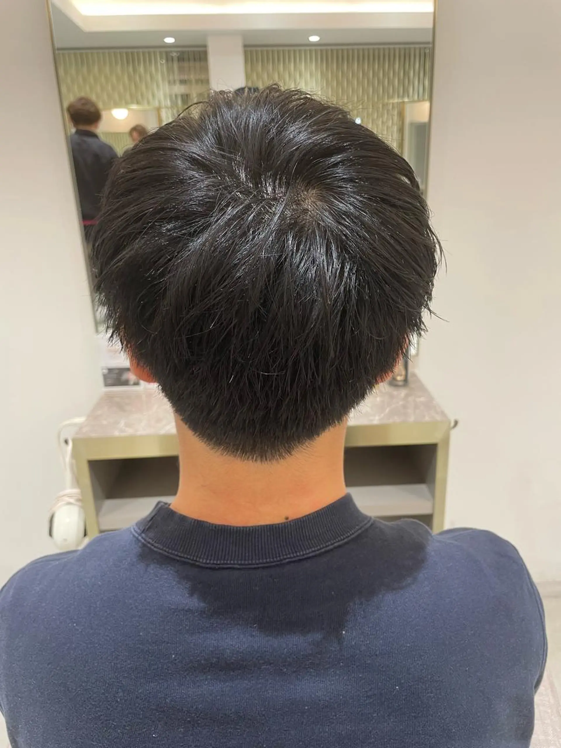 メンズ 松田記和 モデル募集中のヘアスタイル