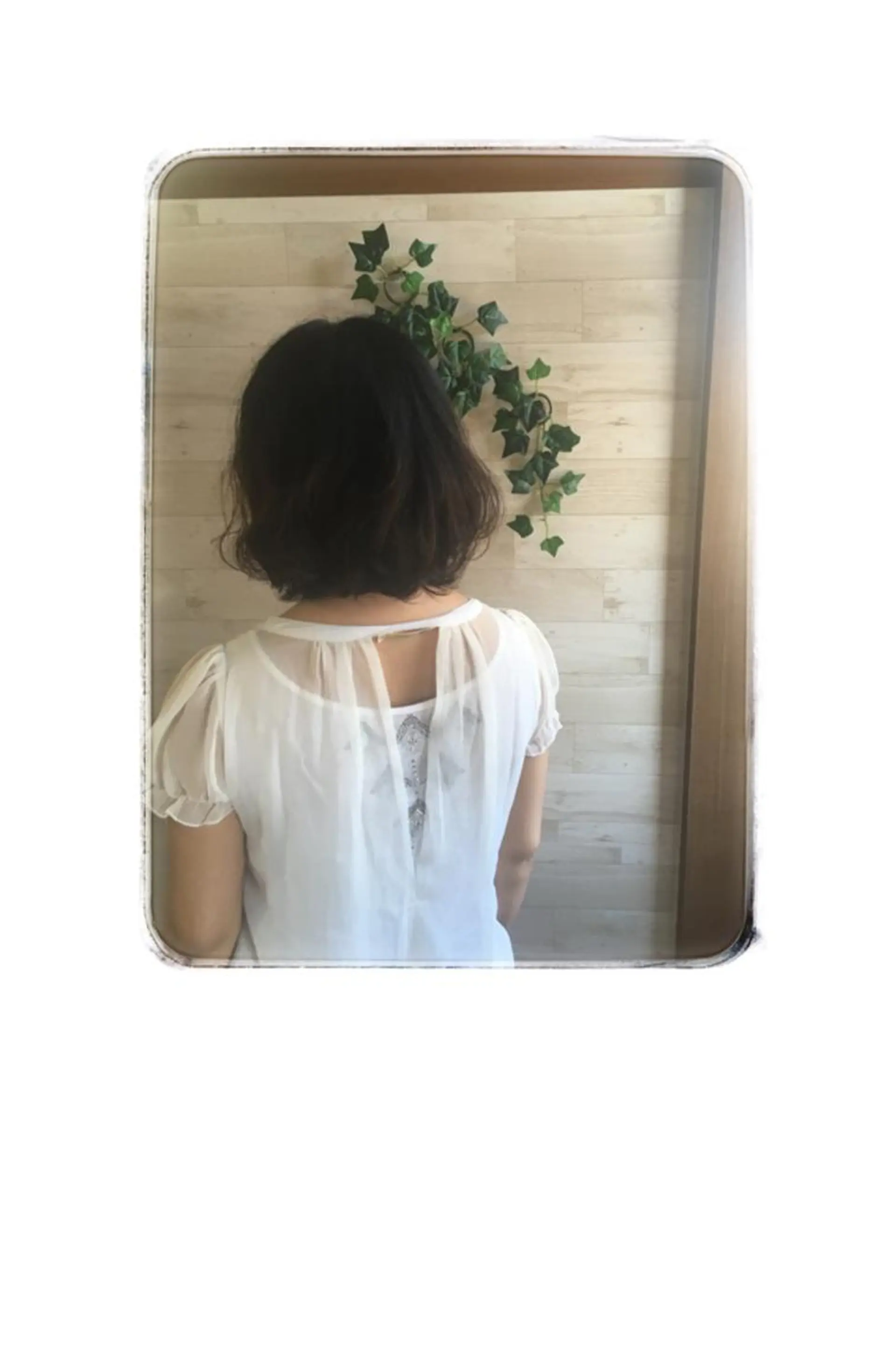 ミディアム 水元 聖流のヘアスタイル