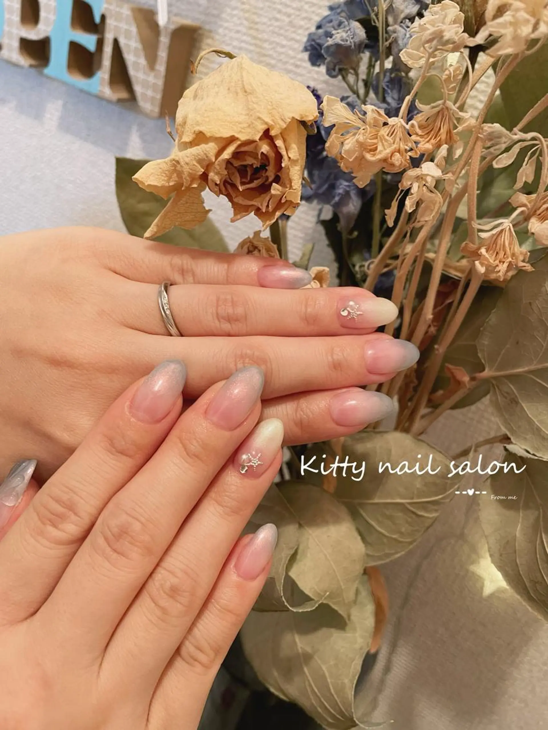ネイル ハンドネイル kitty nail salonのネイルデザイン