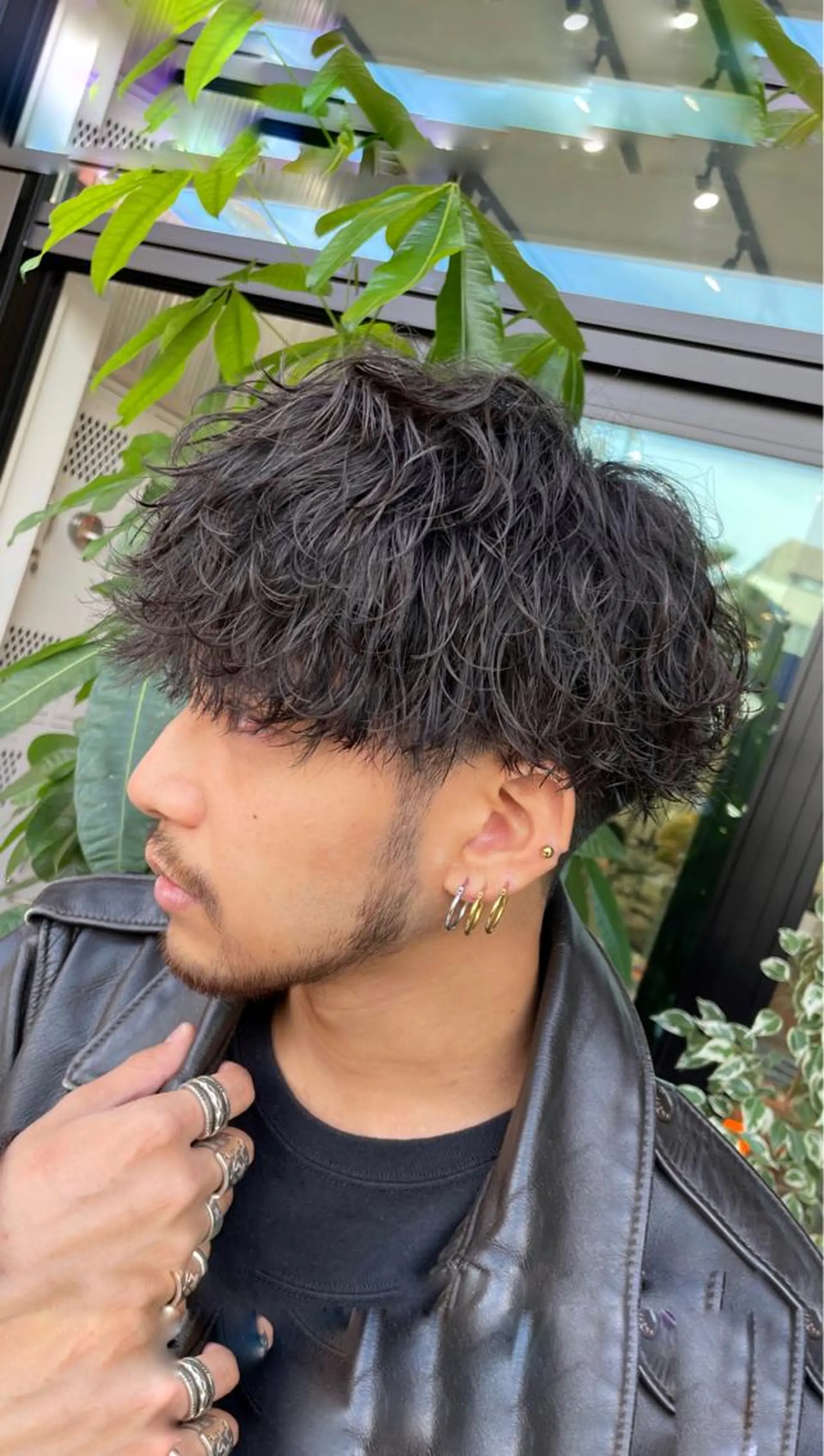 メンズ メンズパーマ 波巻きパーマ fifth リュウセイのヘアスタイル