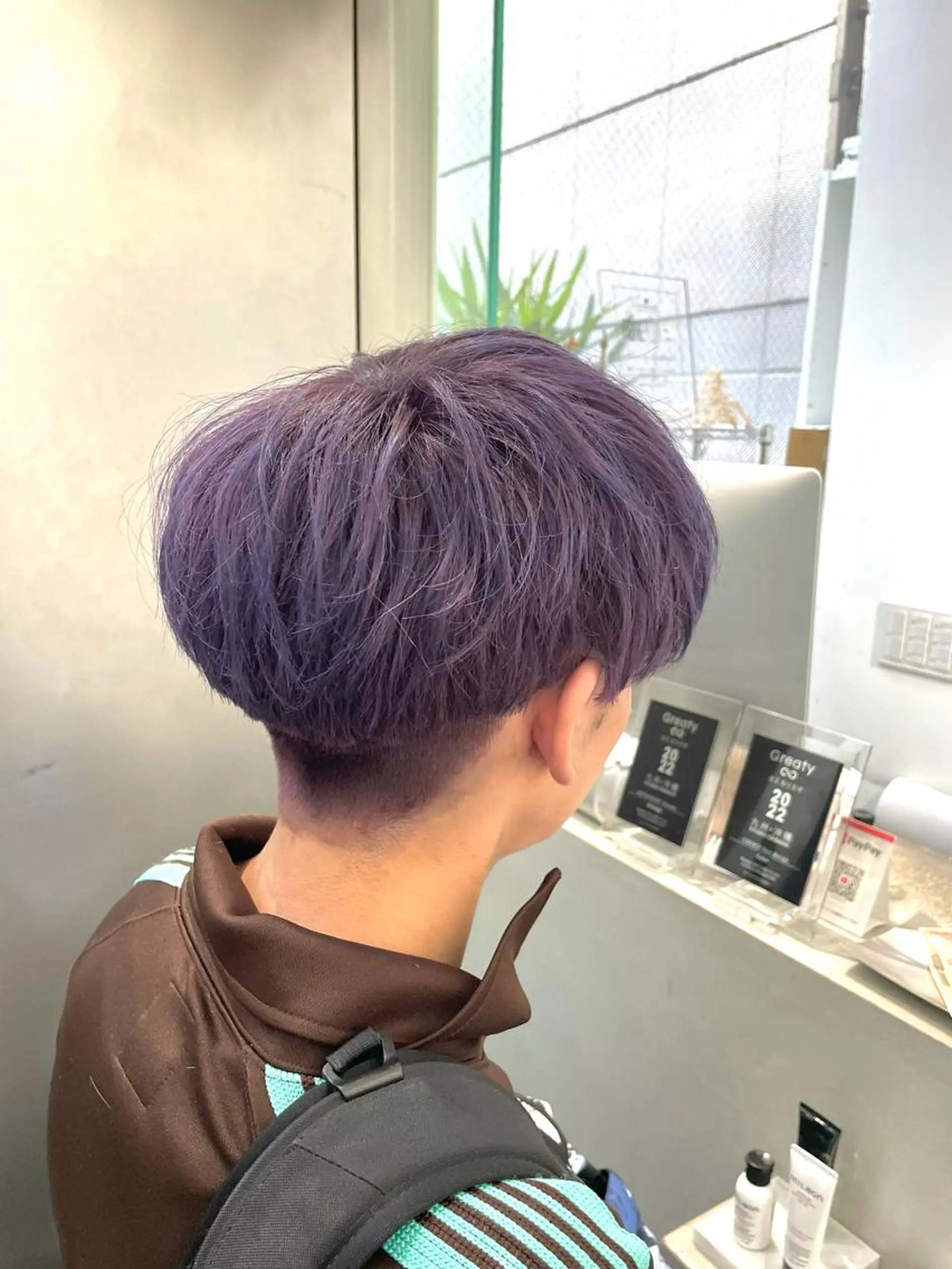 ショート オノ テンタのヘアスタイル