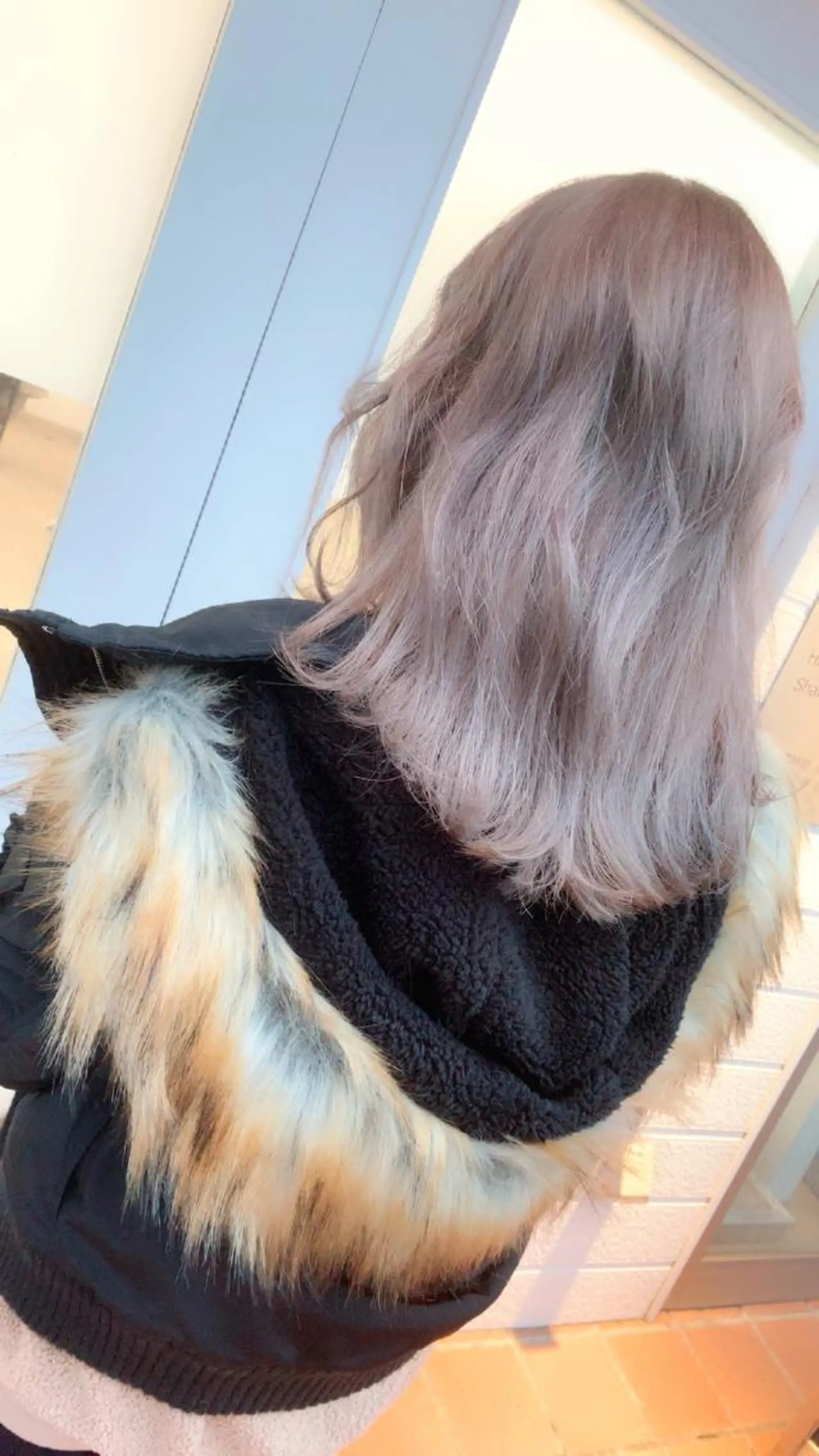 ロング カット ヘアカラー Selene hair OSAKAのヘアスタイル