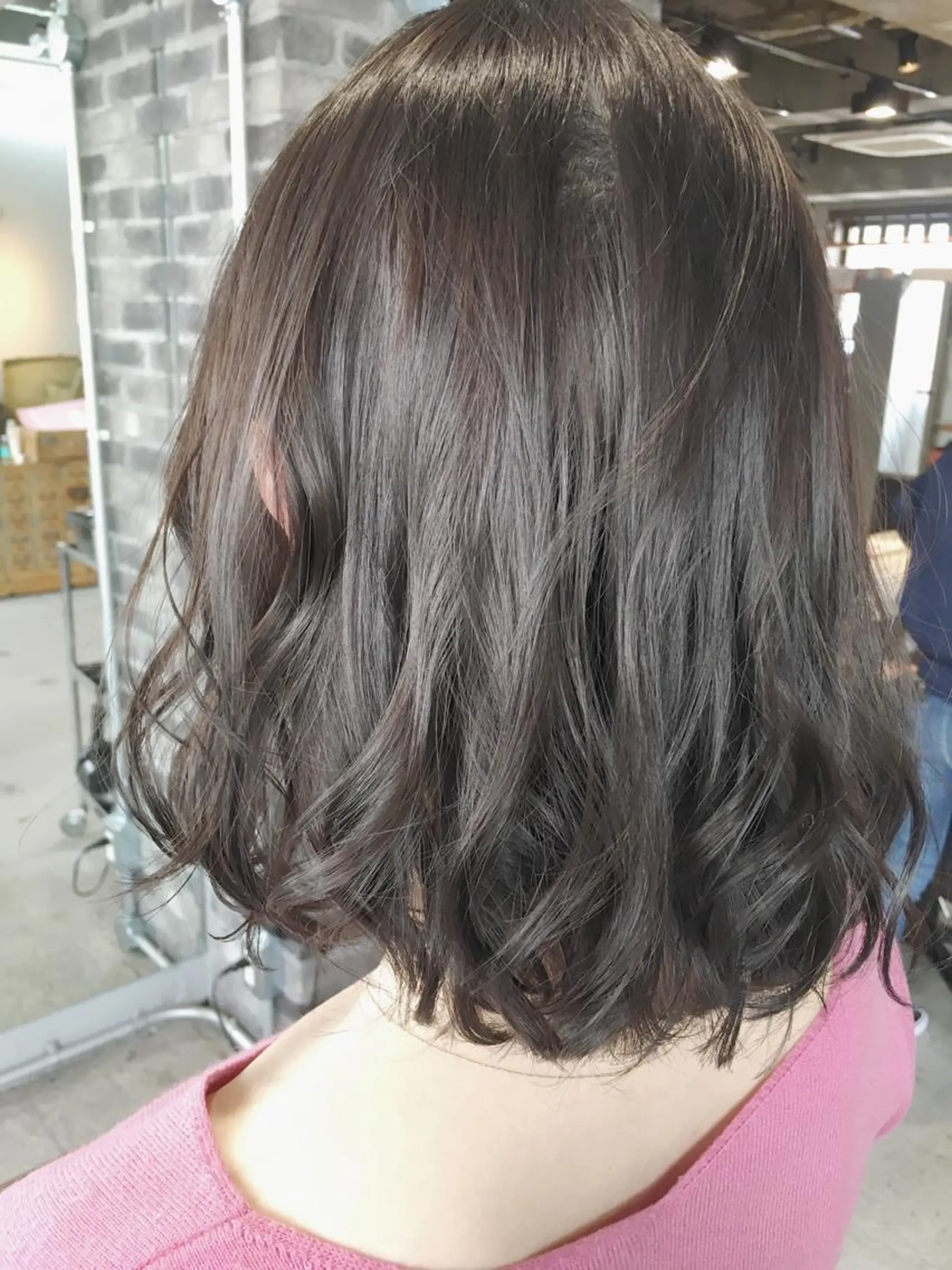 ショート カラー パーマ 透明感カラー 代表 中島貴志のヘアスタイル