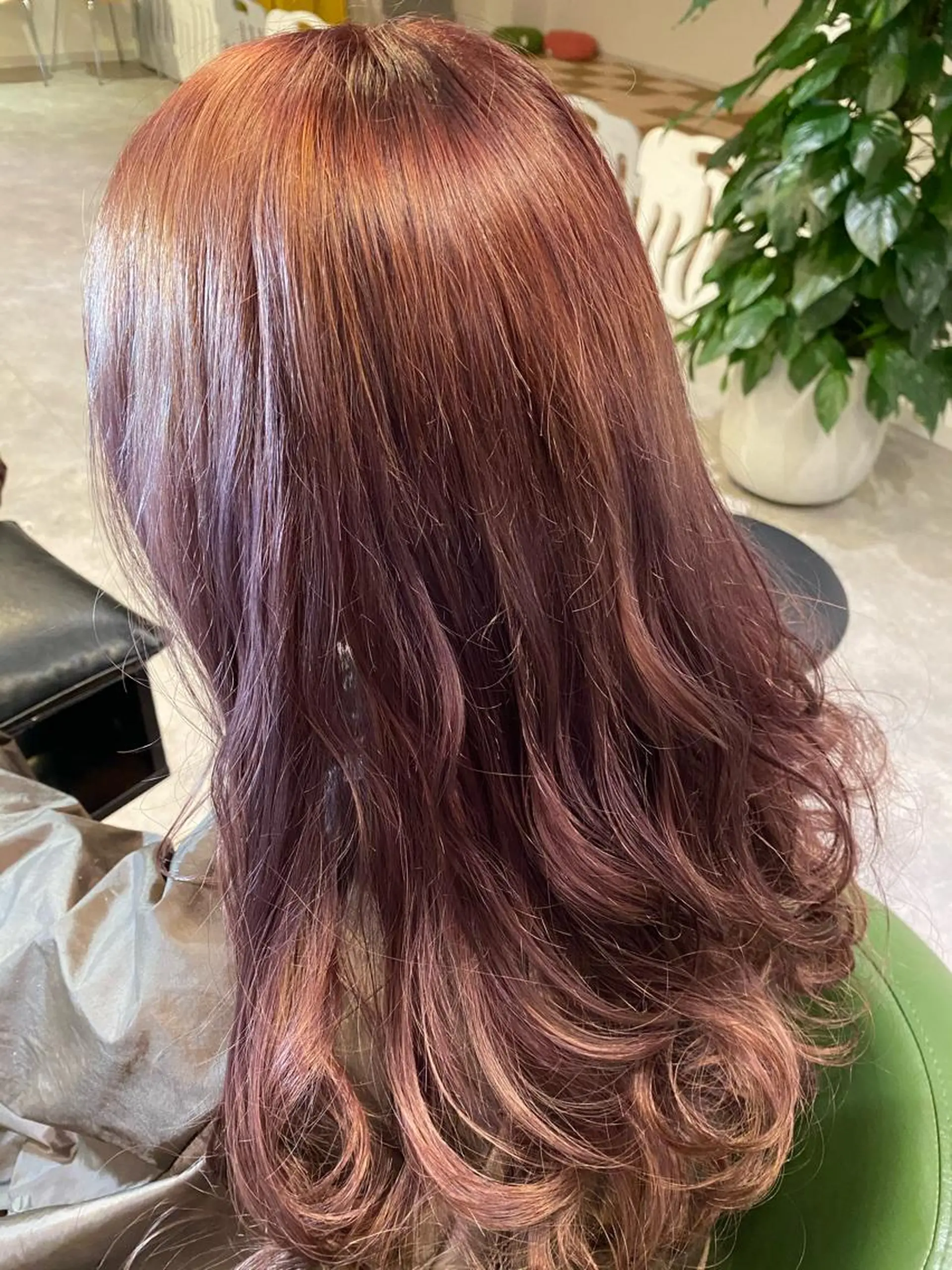 ロング カラー 松本 直也のヘアスタイル