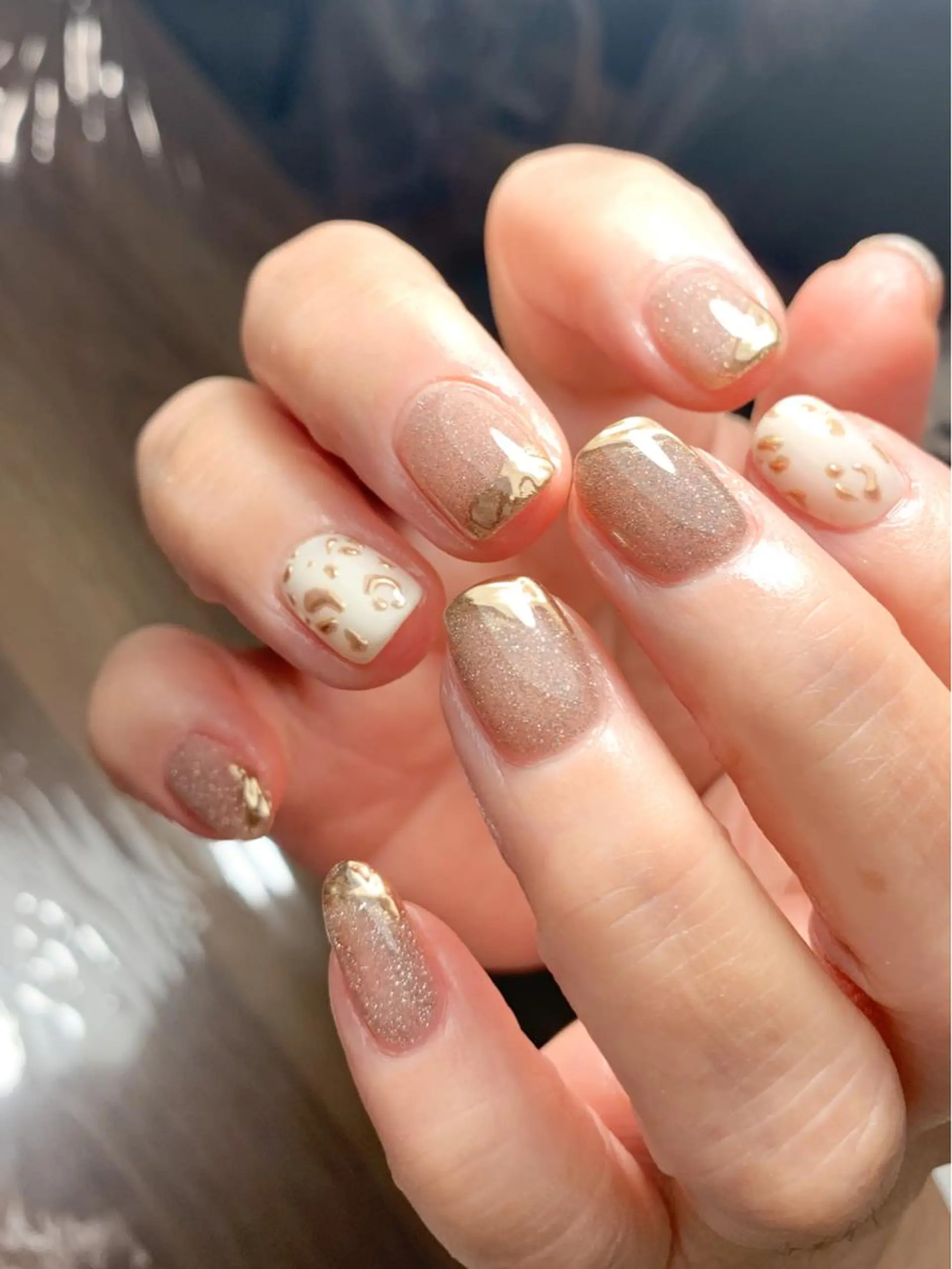 ネイル ミラーネイル 木村 千晴のネイルデザイン