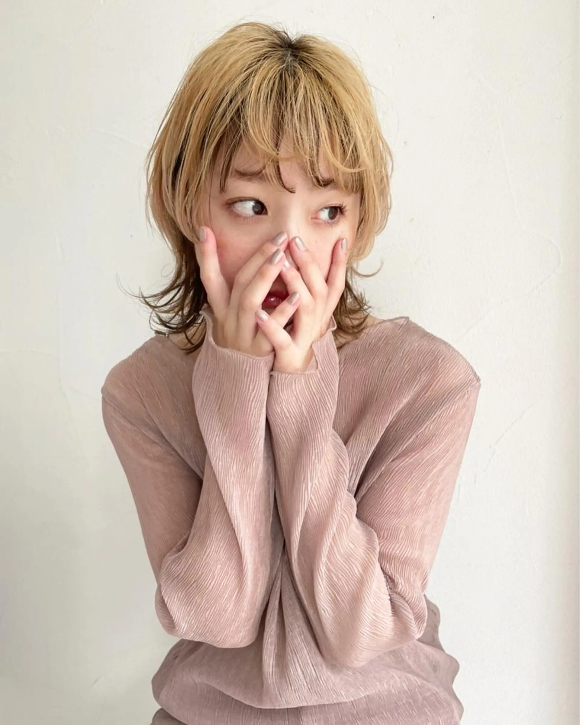 カラー ツートーンカラー Ash中目黒店 榊間茜のヘアスタイル