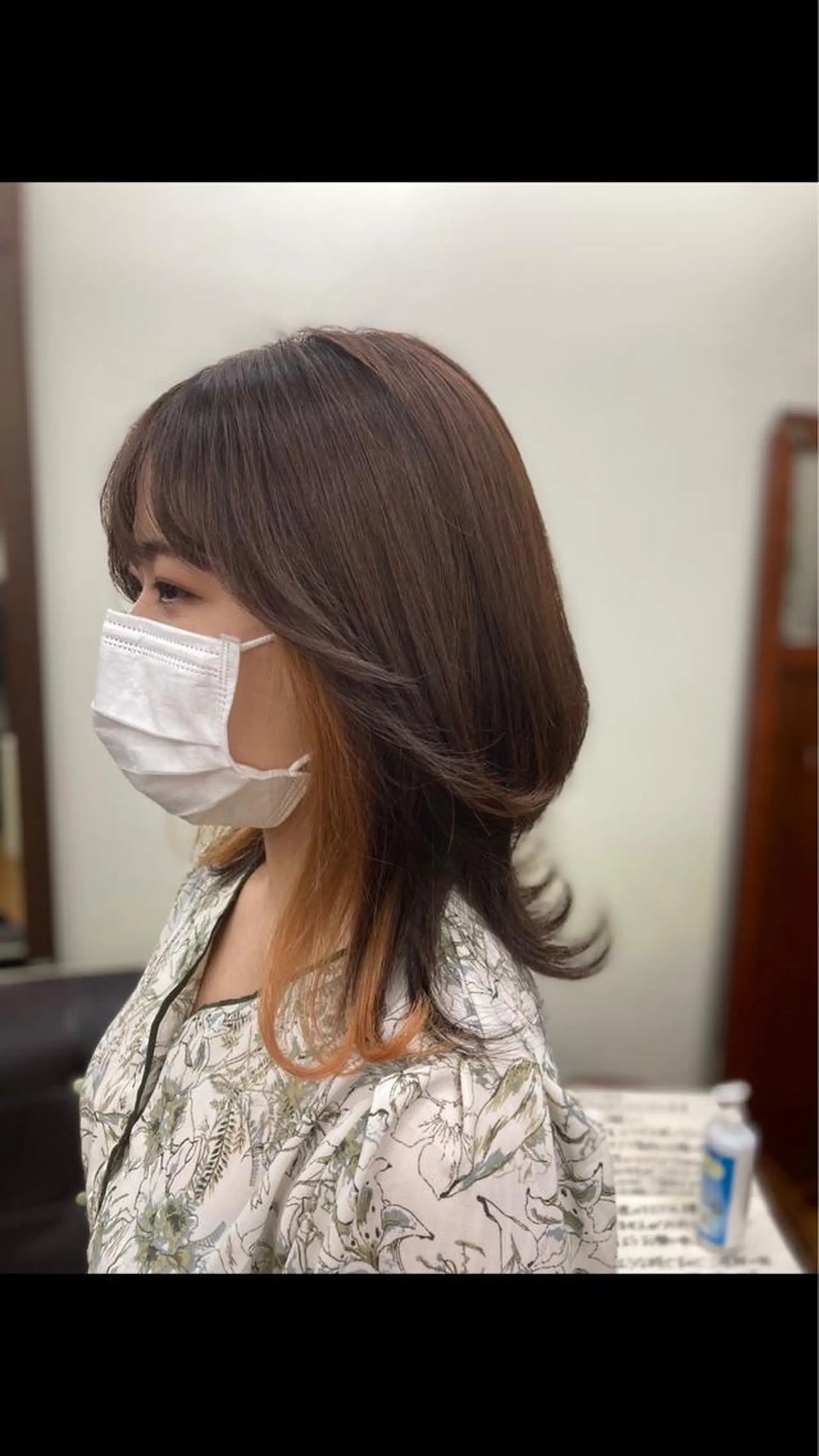 カラー インナーカラー ヘアカラー ヘアー・クロマチックノート所属・杣澤 詩乃のヘアスタイル