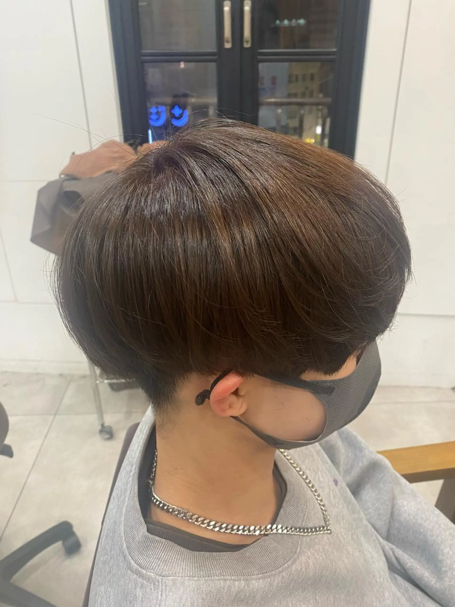 ミディアム メンズ カット ヘアカラー トリートメント mio/⭐︎ ブリーチ指名No.1のヘアスタイル