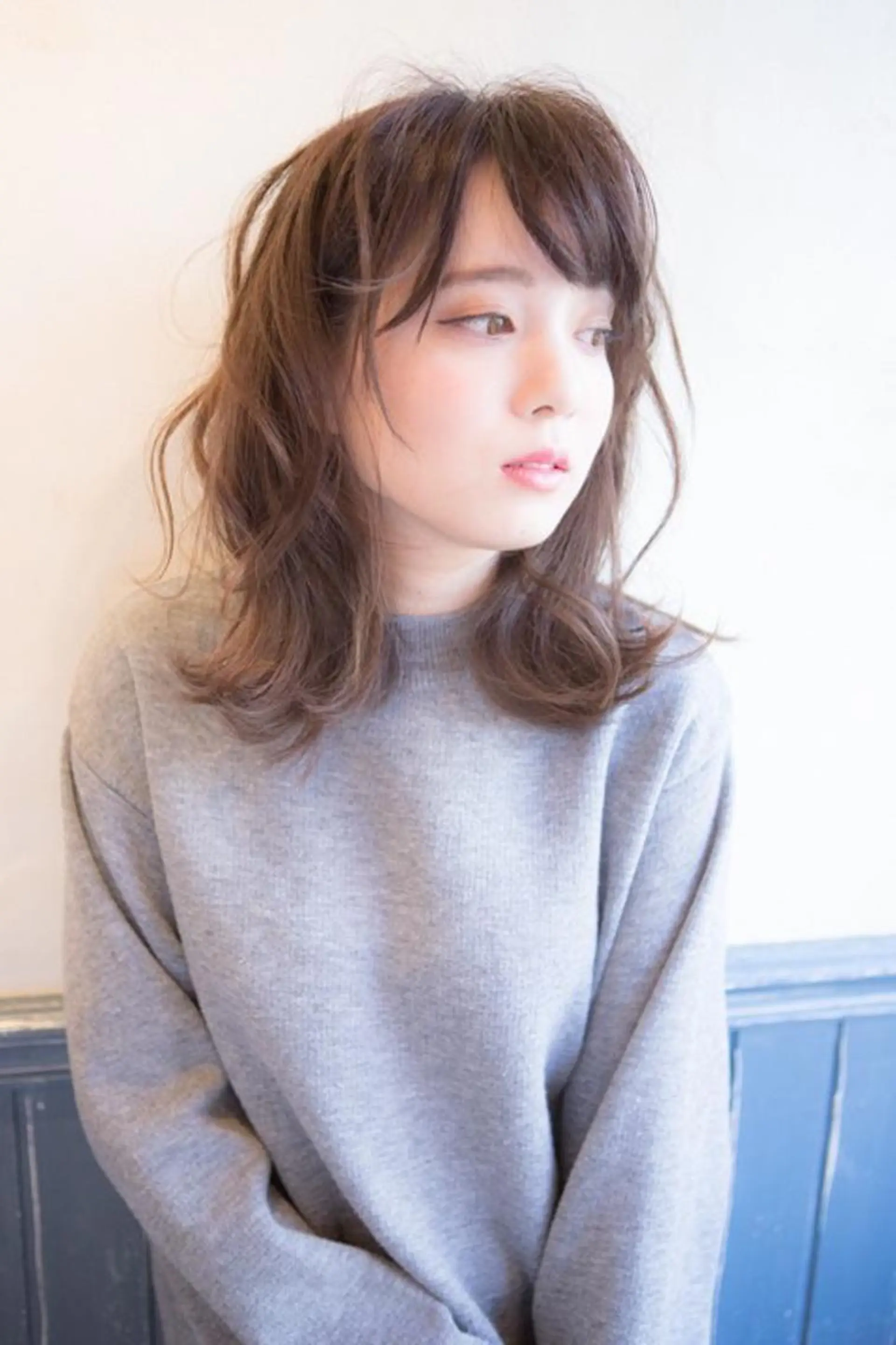 ミディアム beauty beast 浦添店のヘアスタイル