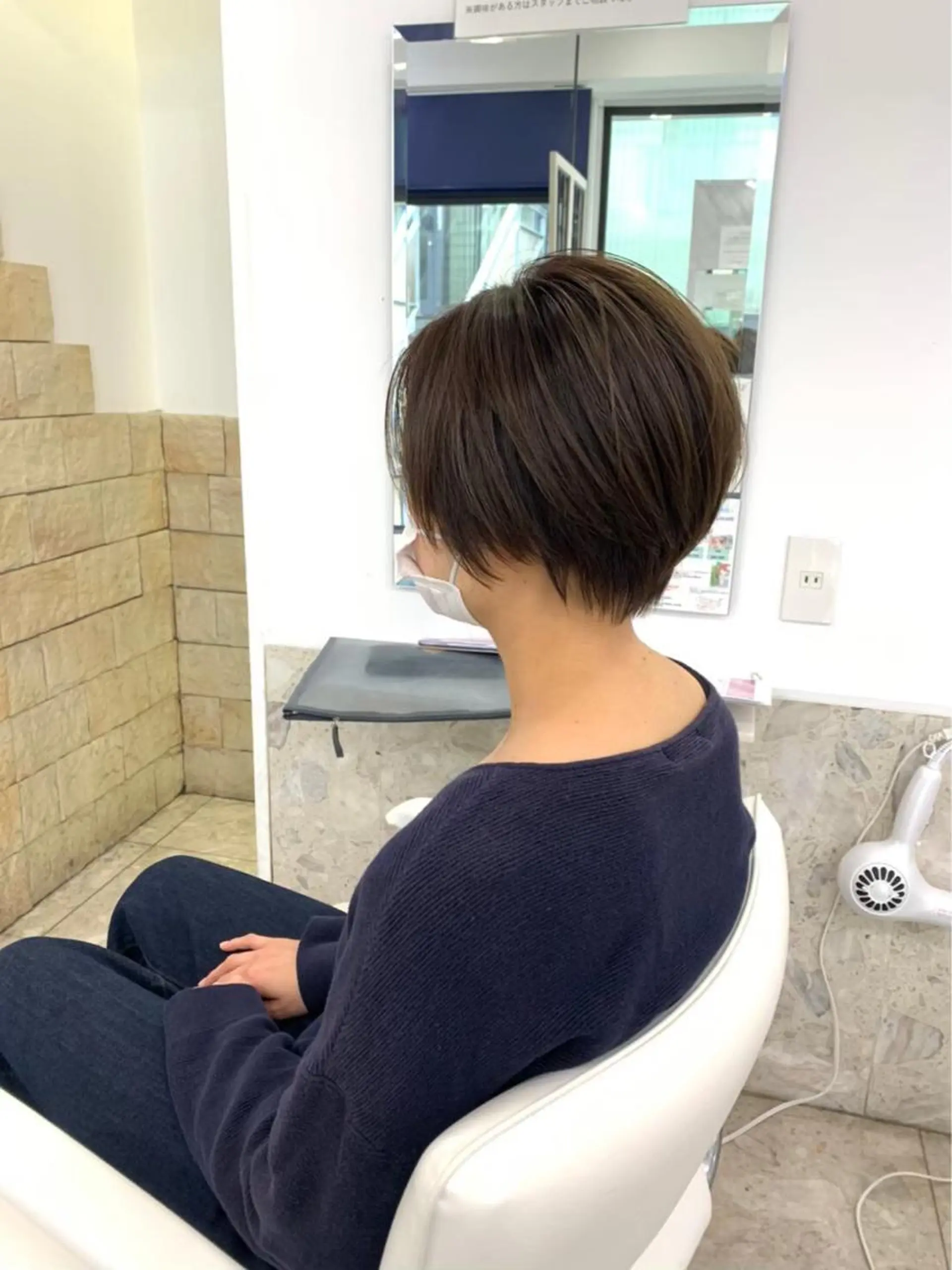 ショート メンズパーマ 特化中澤のヘアスタイル