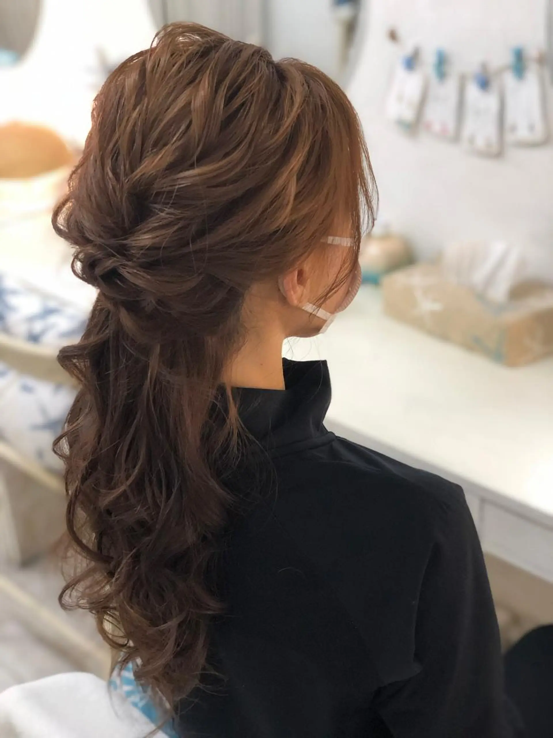 ロング ヘアセット 六本木/ヘアセット /hairmakeのヘアスタイル