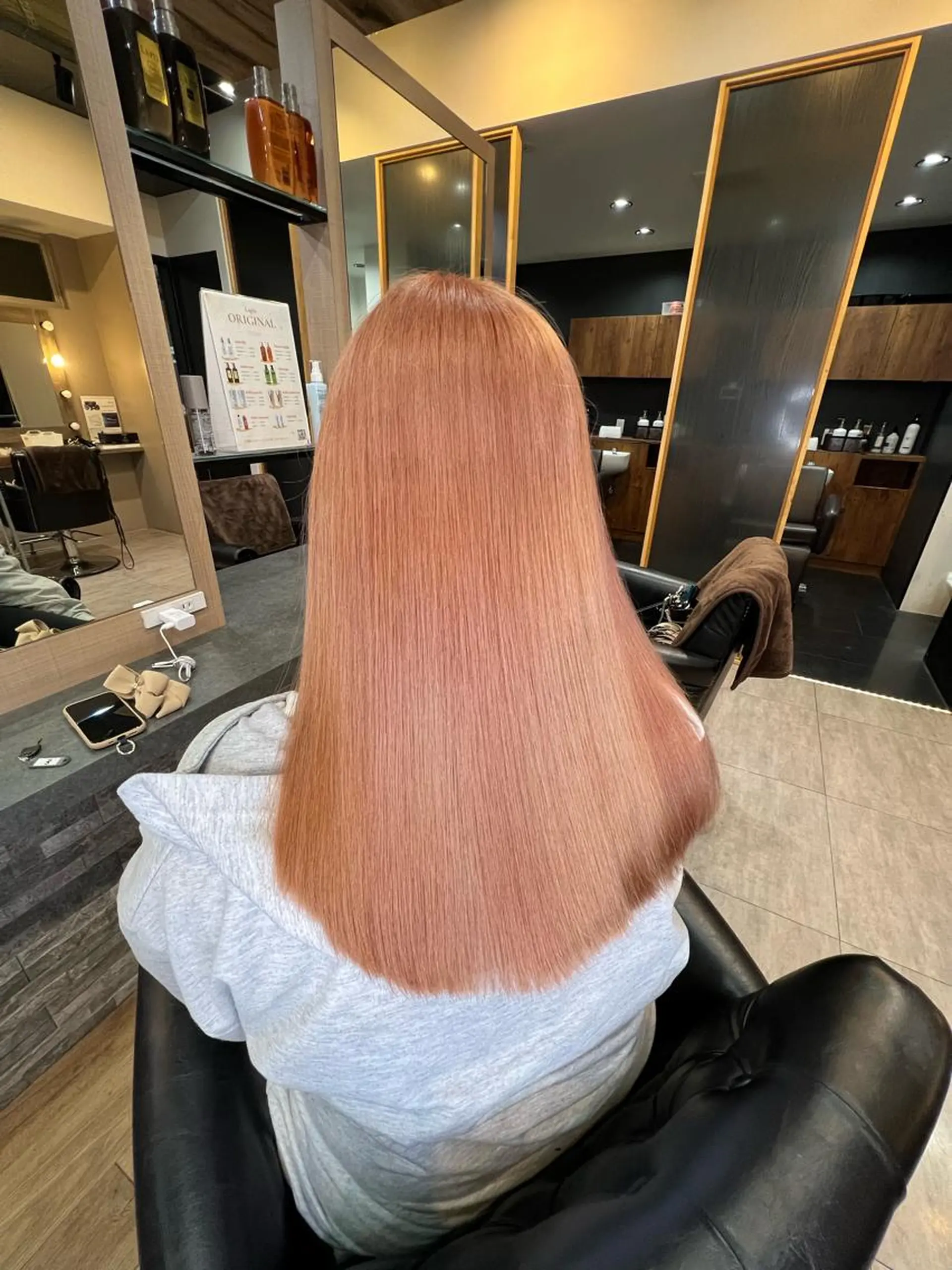 ロング カラー トリートメント Lapis エクステ /艶カラー/あいかのヘアスタイル