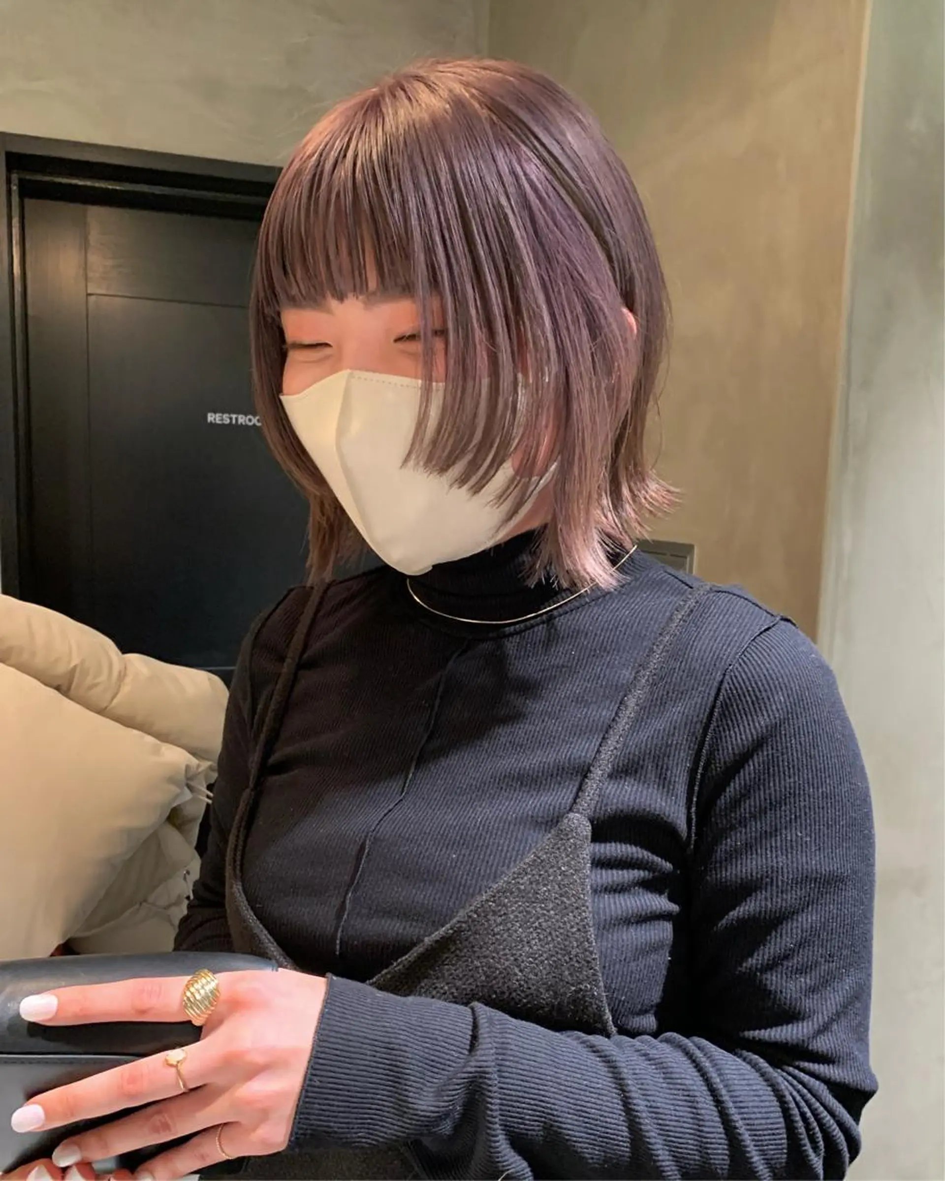 ミディアム カラー ヘアカラー トリートメント アンニュイヘア🪽 ayumiのヘアスタイル