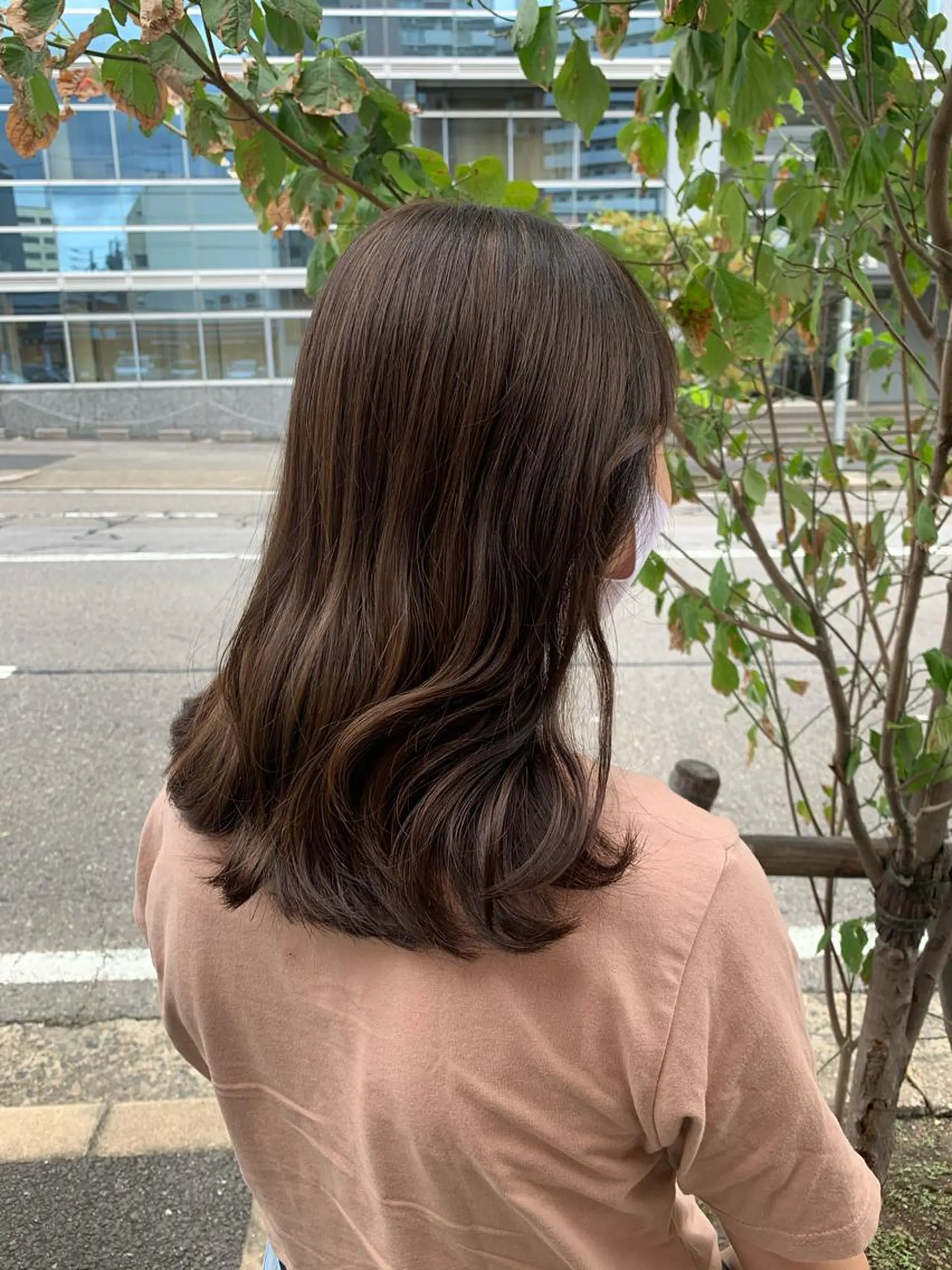 ミディアム 最新韓国本場ヘア 🇰🇷榎本明日香のヘアスタイル