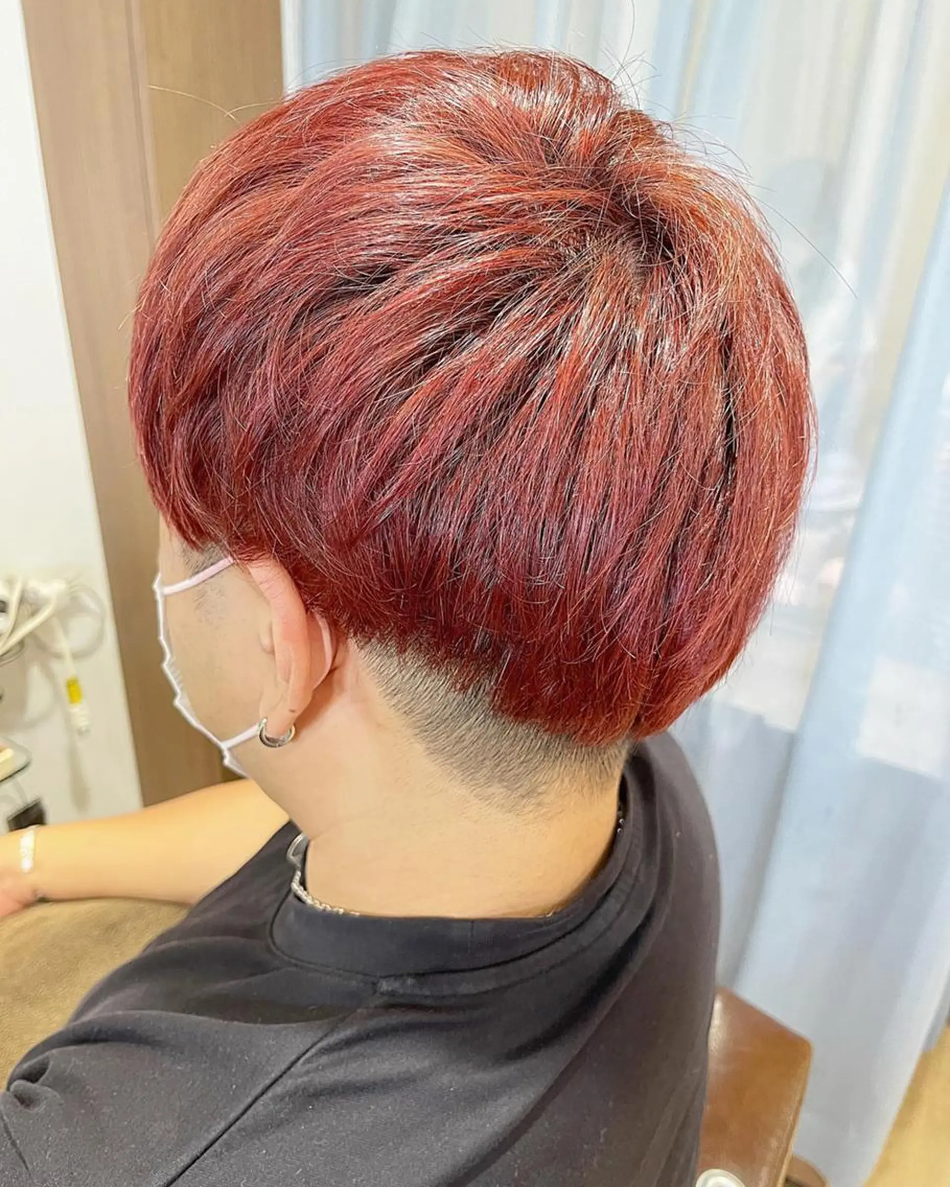カラー バレイヤージュ 黒髪 ブリーチ ブロンド ブルーカラー 🫧髪質改善艶カラー _マエダ 🫧のヘアスタイル
