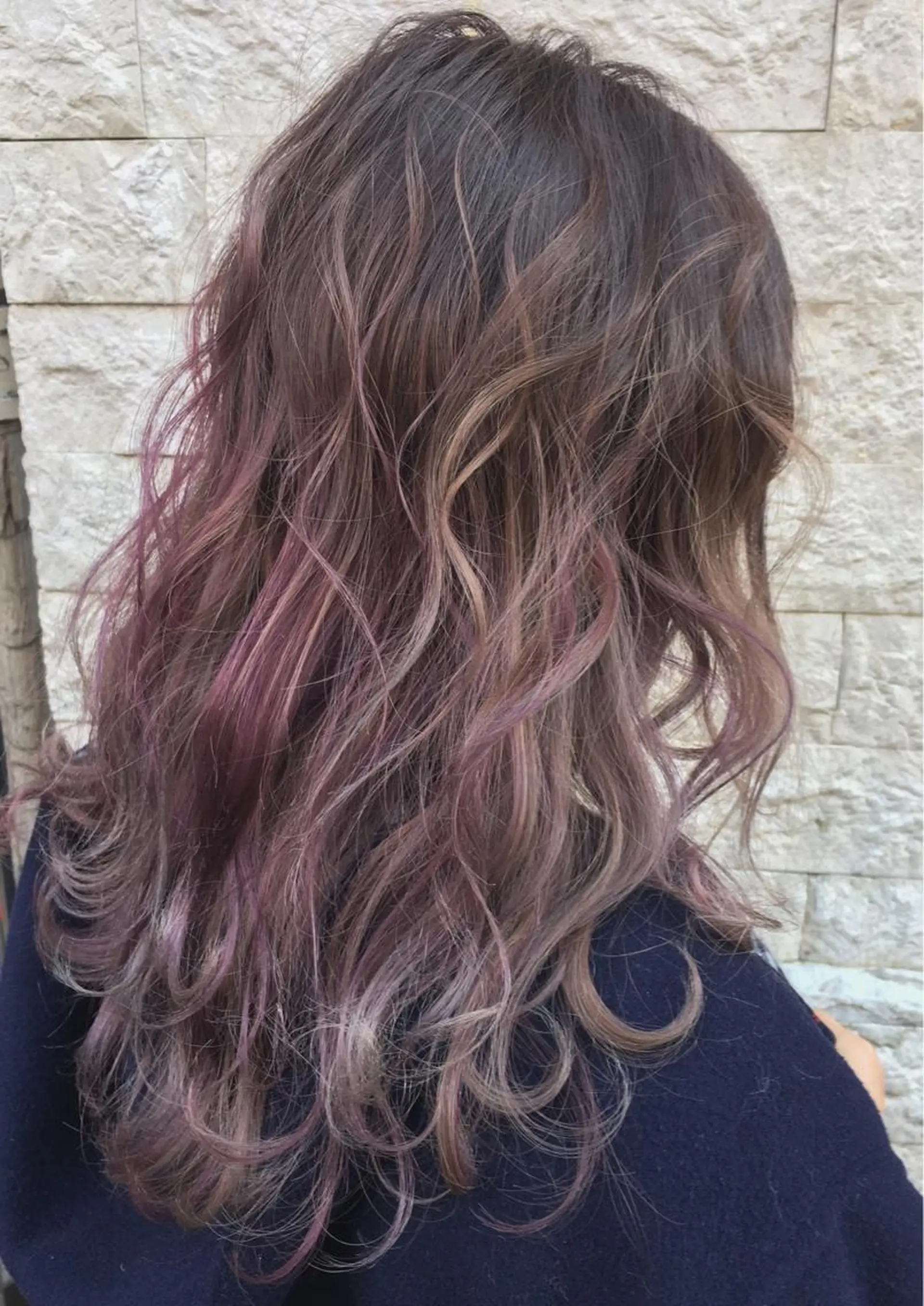 セミロング カラー エクステの神様 ▫️原島ユウヤ▫️のヘアスタイル