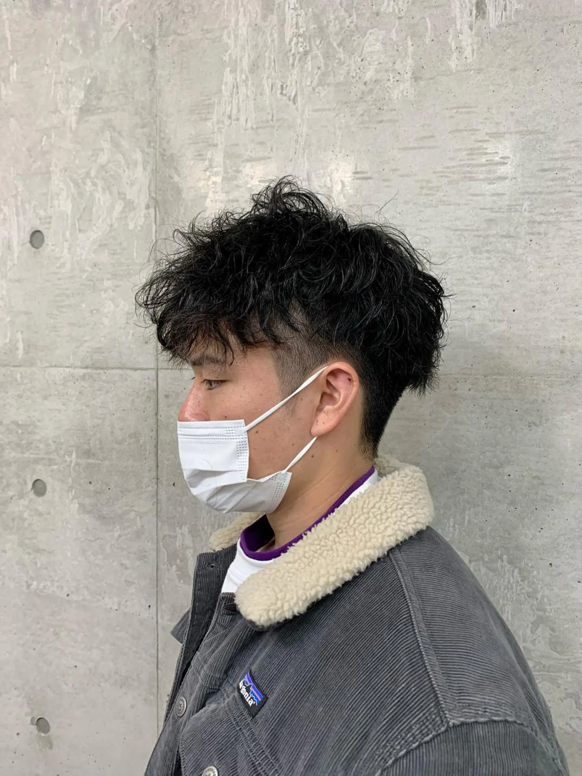 ショート パーマ メンズ クセを最大限に活かす メンズパーマ奈良大祐のヘアスタイル