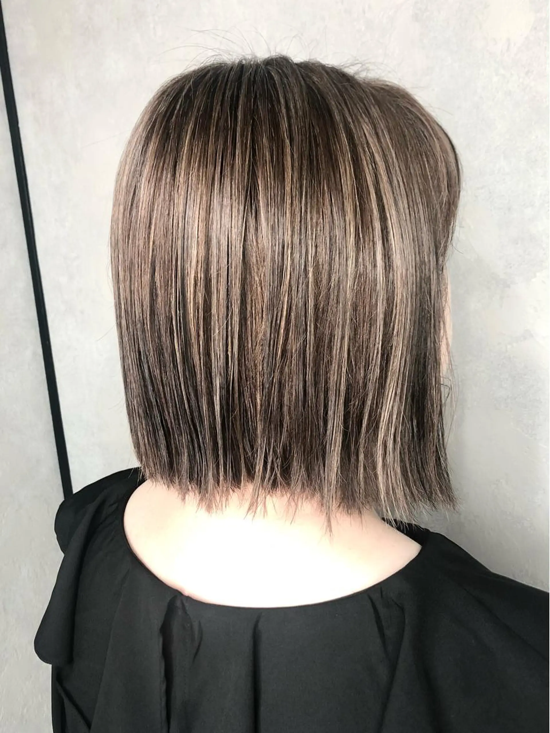 ショート ボブ ハイライト 💗艶カラー💗 CECILのヘアスタイル
