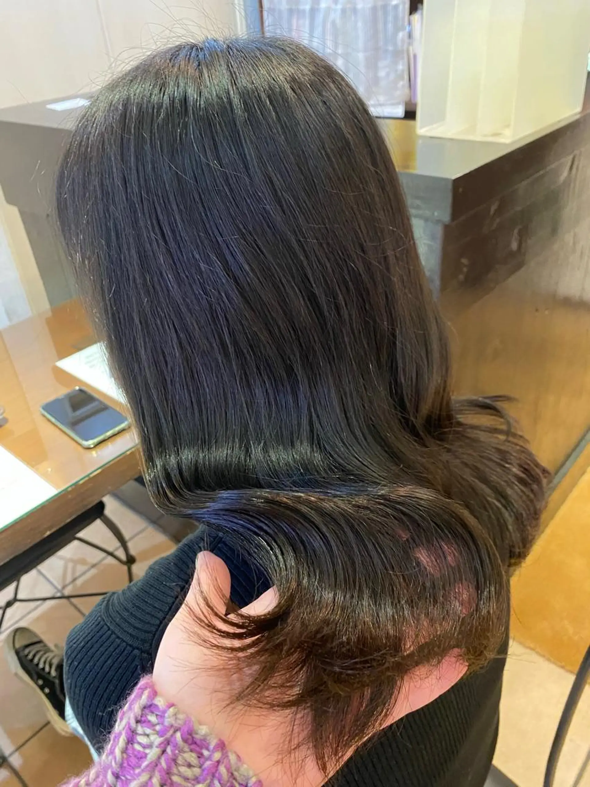 ロング 西岡 あつみ/ 堀江美容室のヘアスタイル