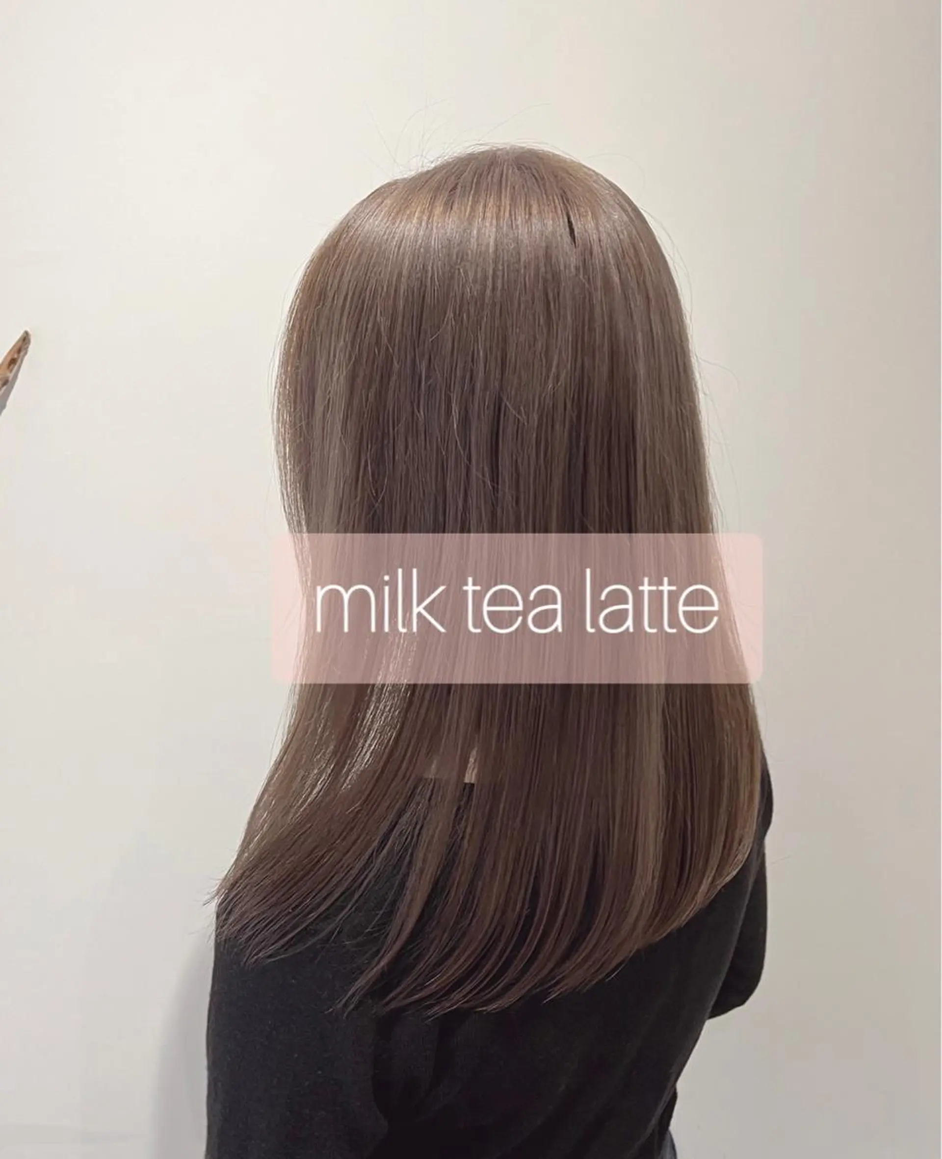 セミロング ヘアカラー 🧡ミルクティー/ レイヤー🧡ショウナのヘアスタイル