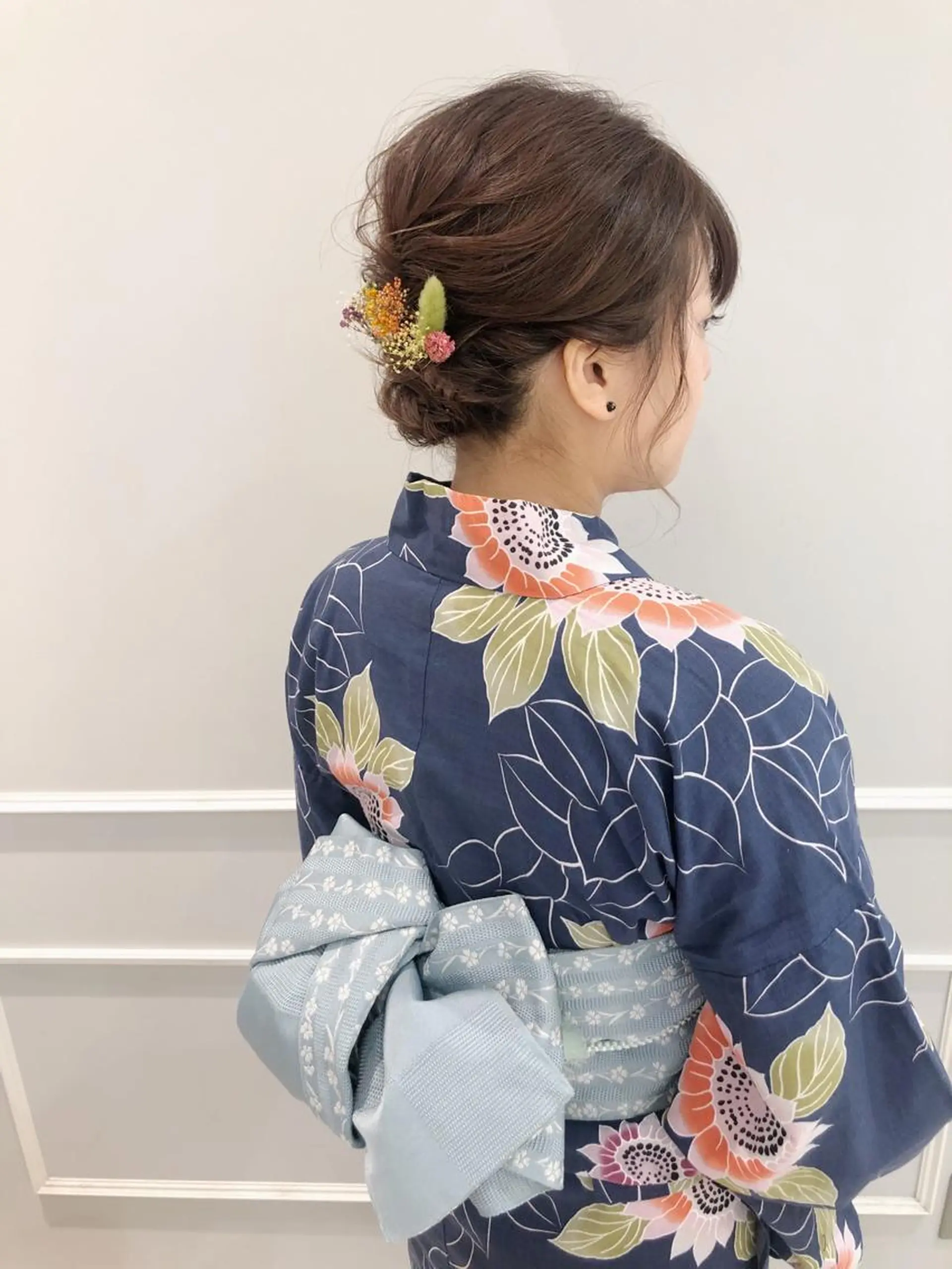 ミディアム ヘアアレンジ 浴衣 韓国ヘア🇰🇷 トヨキトキコのヘアスタイル