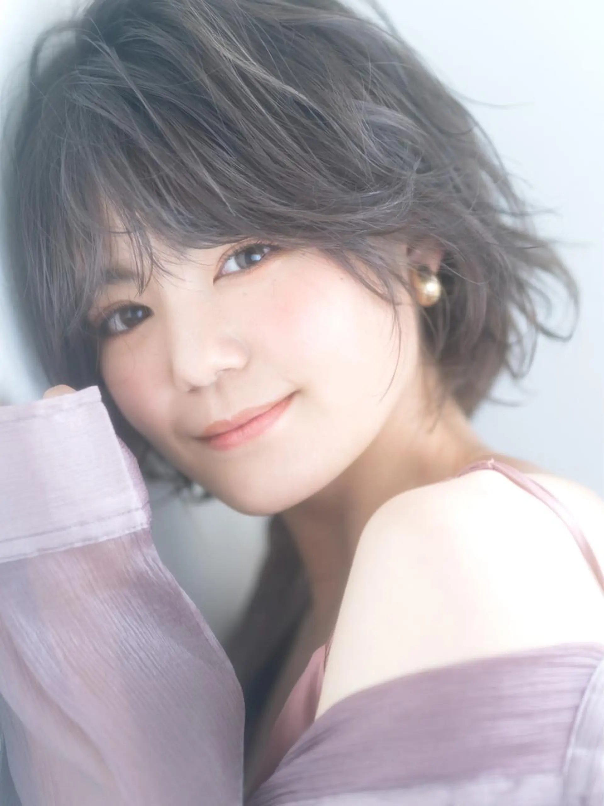 ショート パーマ 🎀ハイトーン/レイ ヤー/Reina🎀のヘアスタイル