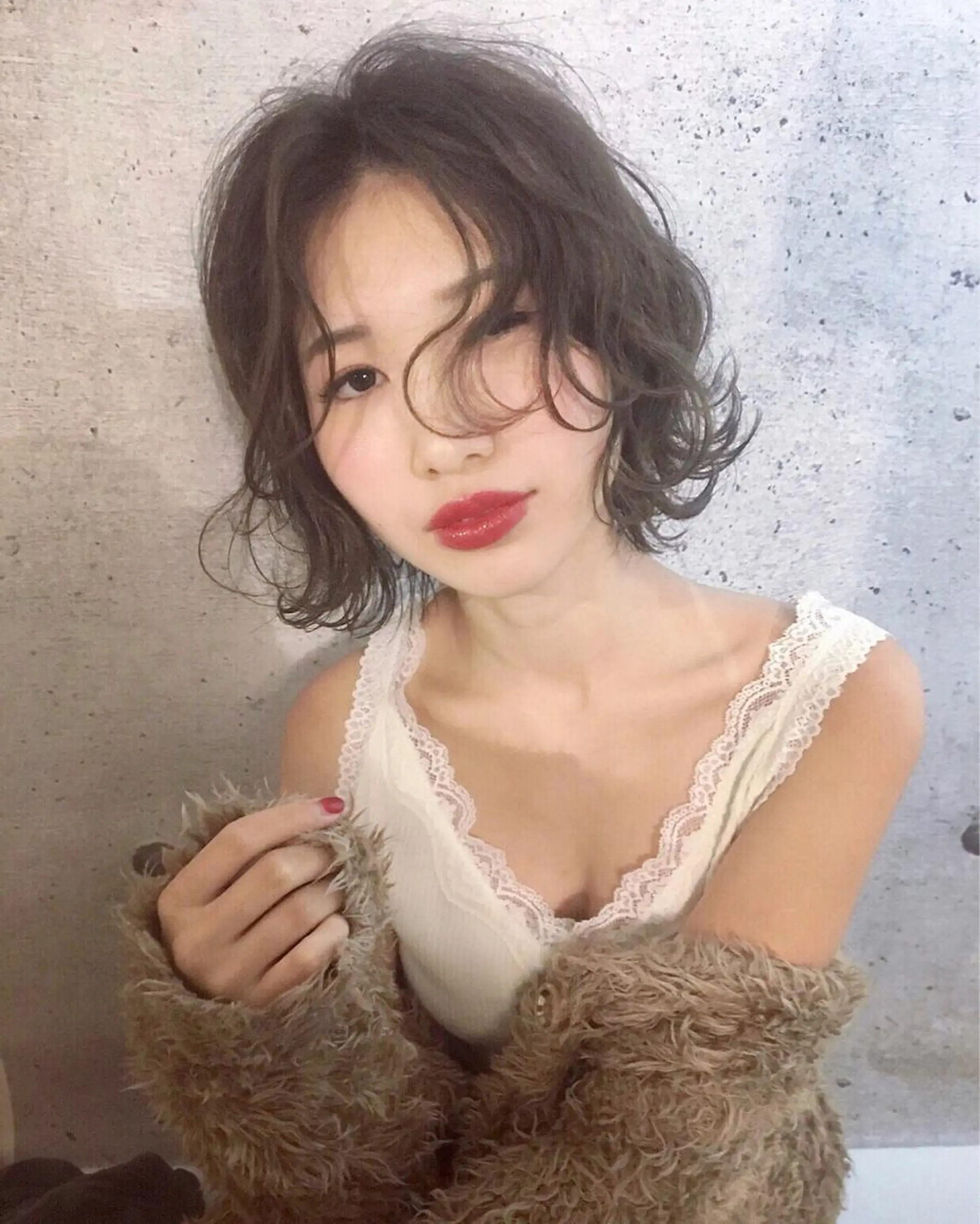 ミディアム カラー パーマ ヘアアレンジ ボブ ニュアンスパーマ salowin JIYUGAOKA所属・マンツーマン半個室 tamuraのヘアスタイル