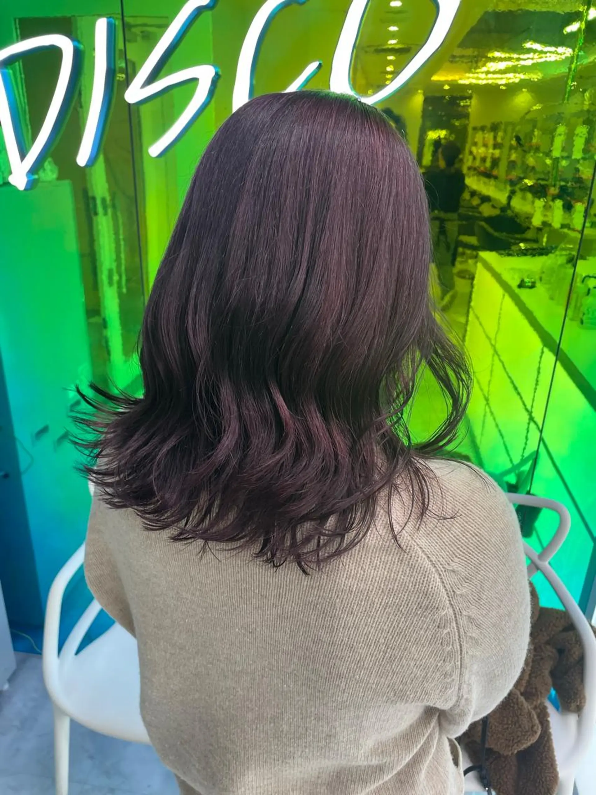 カラー 大人っぽ♡上品な暖色 ♡ブリーチなし♡のヘアスタイル