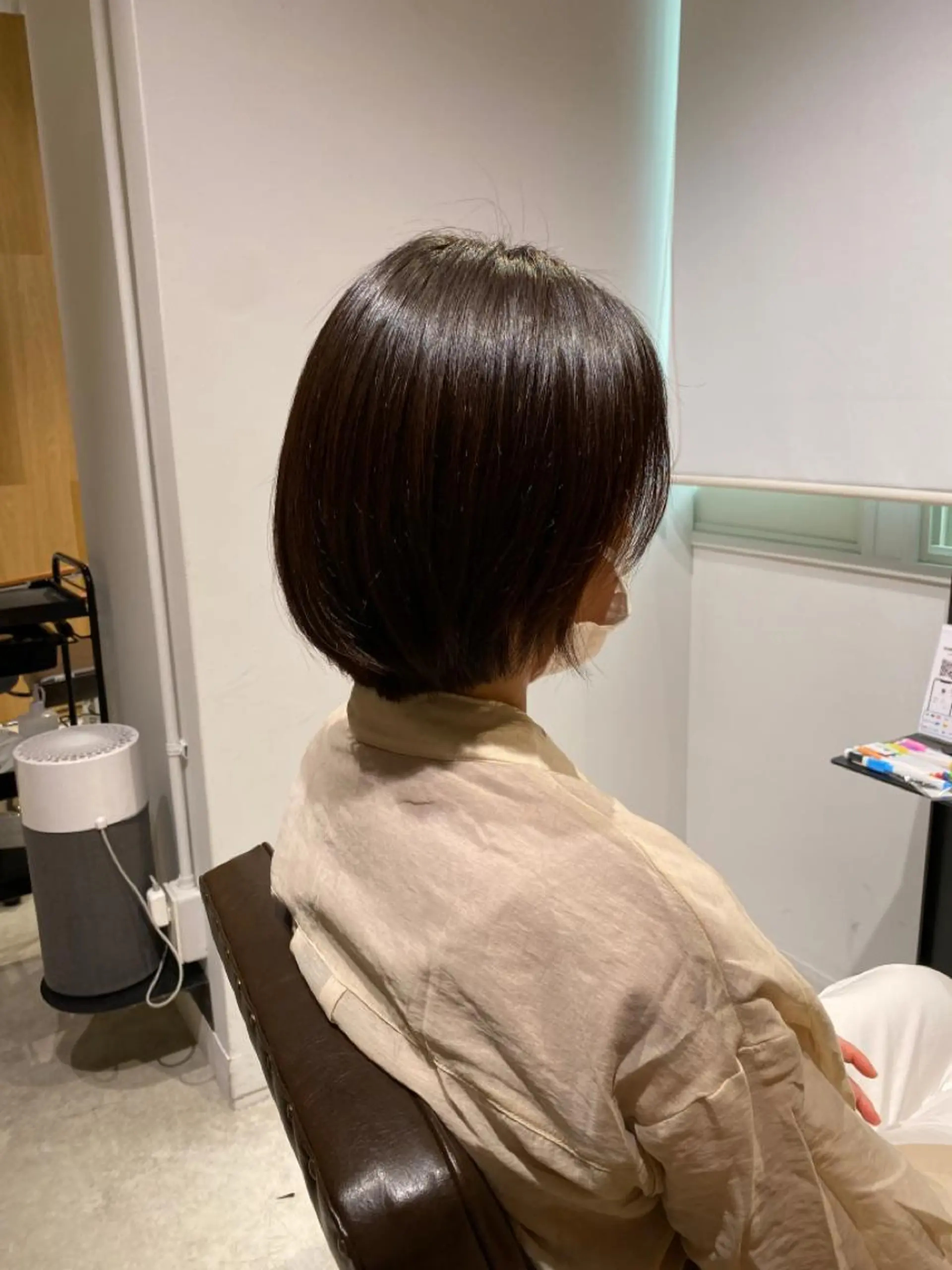 ショート ボブ 縮毛矯正 トリートメント ROOM所属・髪質改善・縮毛矯正/ 下村陽平のヘアスタイル