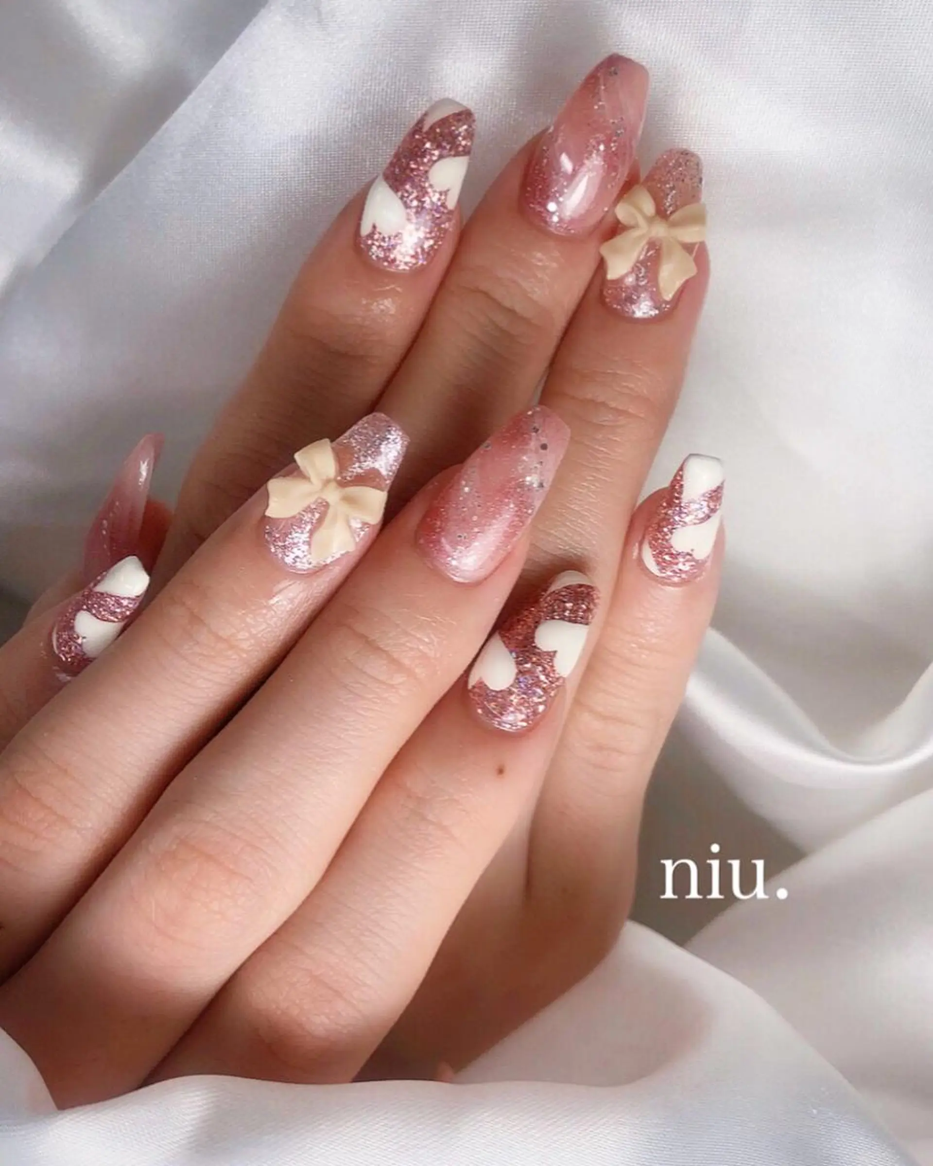 セミロング niu.所属・nail salon niuのネイルデザイン