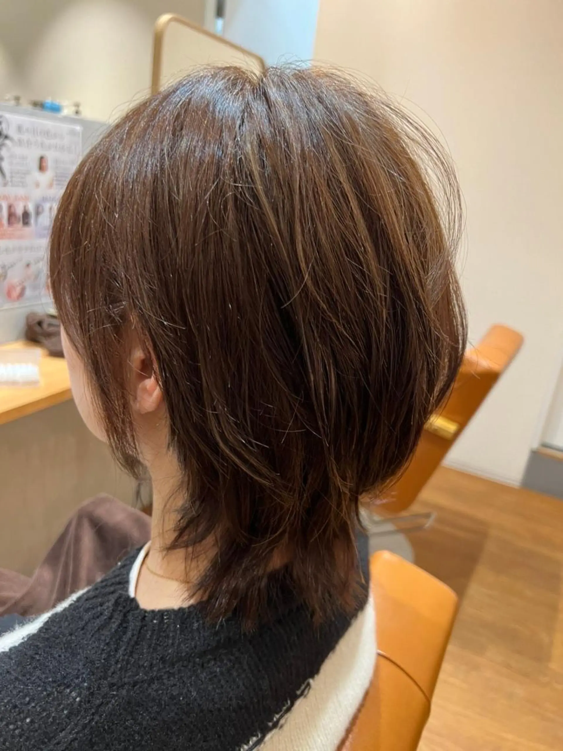 ミディアム カット ヘアカラー chillout🌱 武田安未のヘアスタイル
