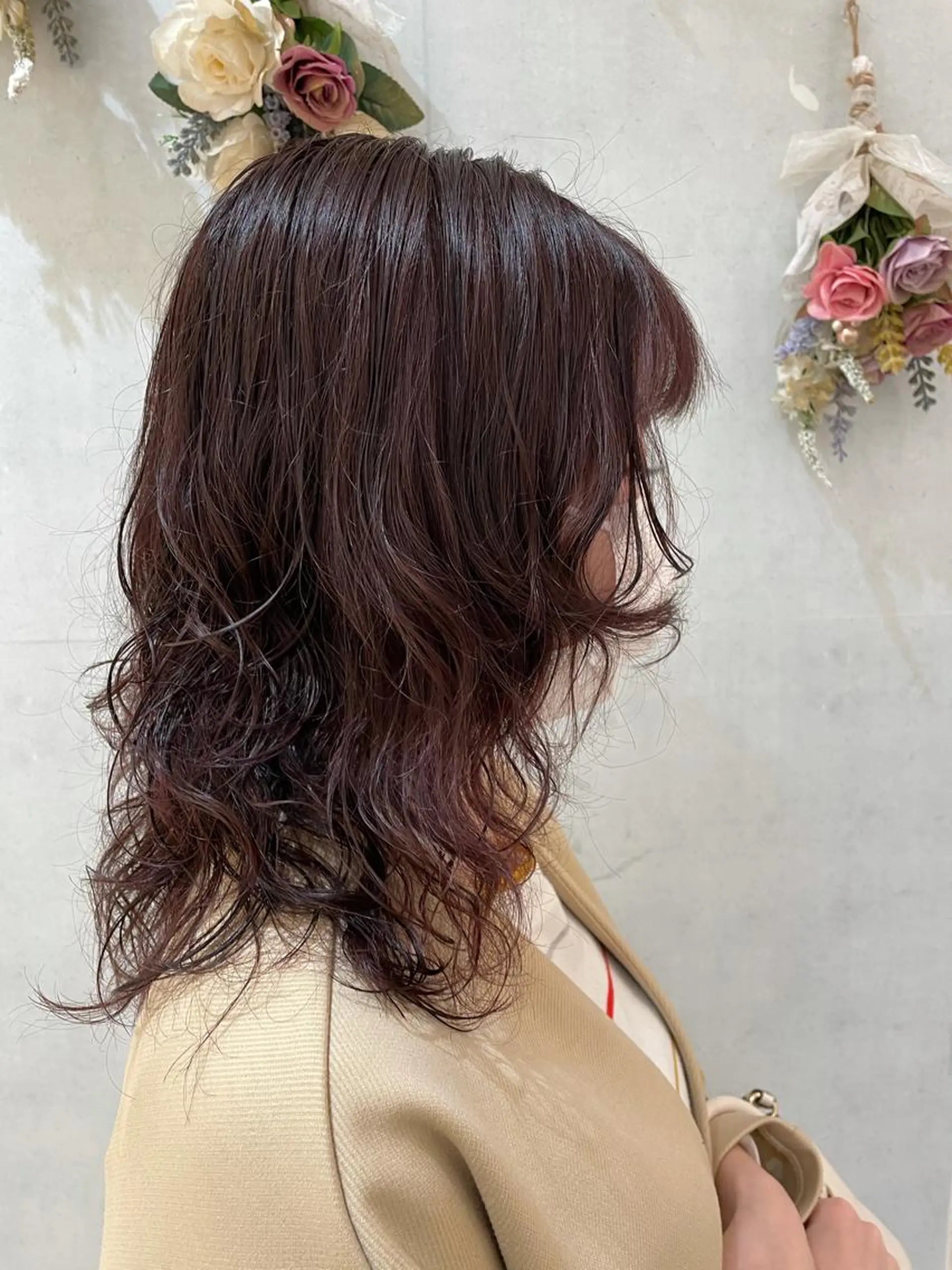 ロング カラー パーマ 🩵ANELA東口 齋藤琴音💚のマツエク・マツパデザイン