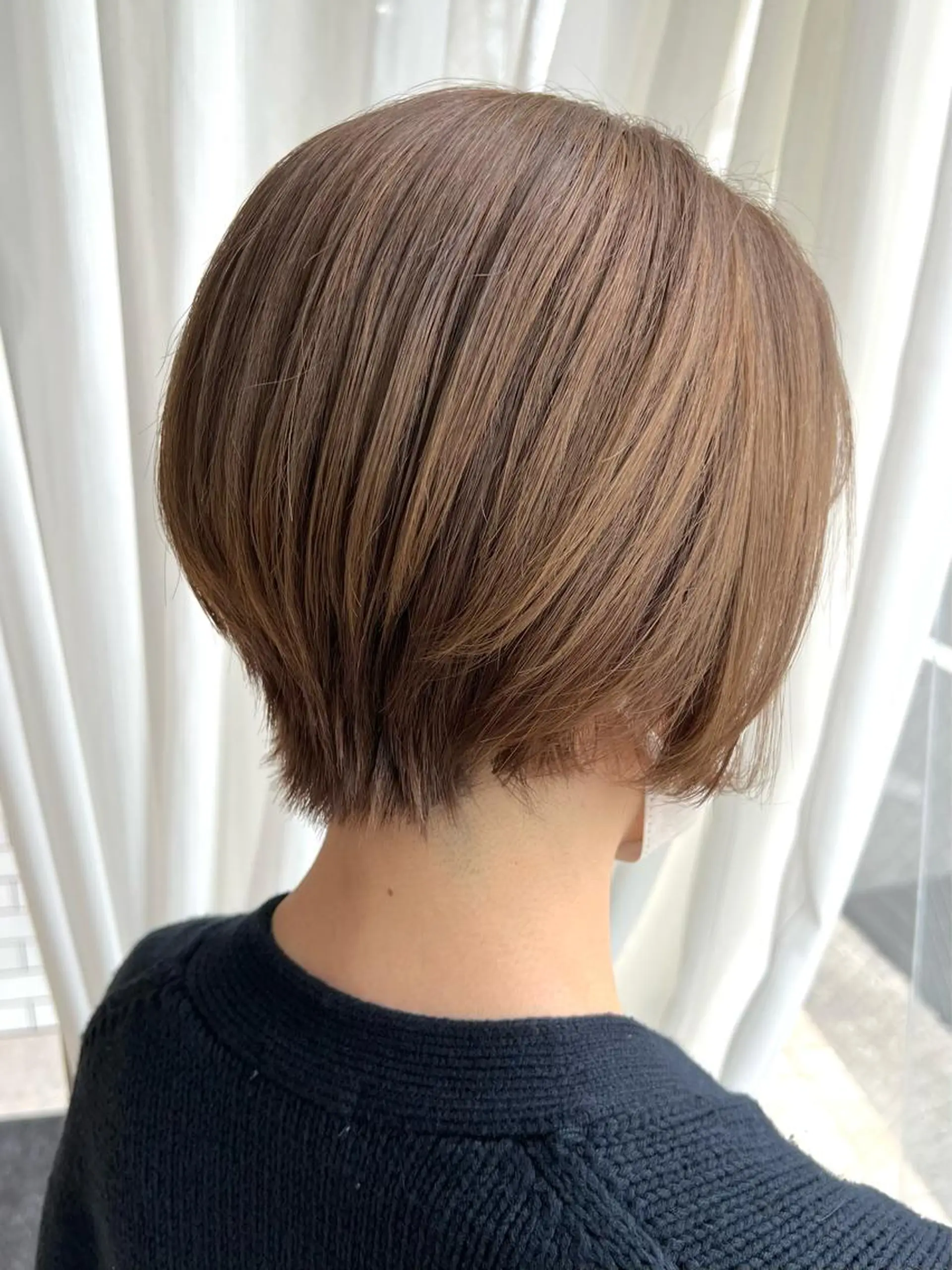 ショート カット ヘアカラー トリートメント 髪質改善/ショート/ ミディアム/間嶋のヘアスタイル