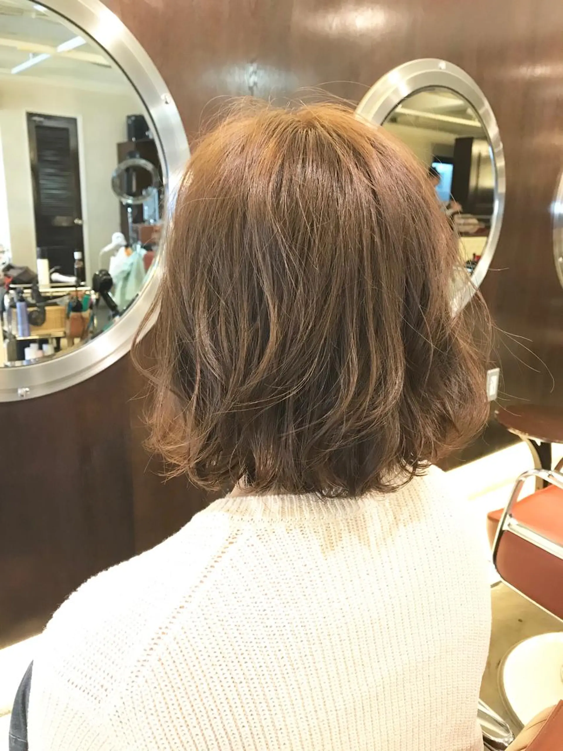 カラー 356所属・木山 ゆかりのヘアスタイル