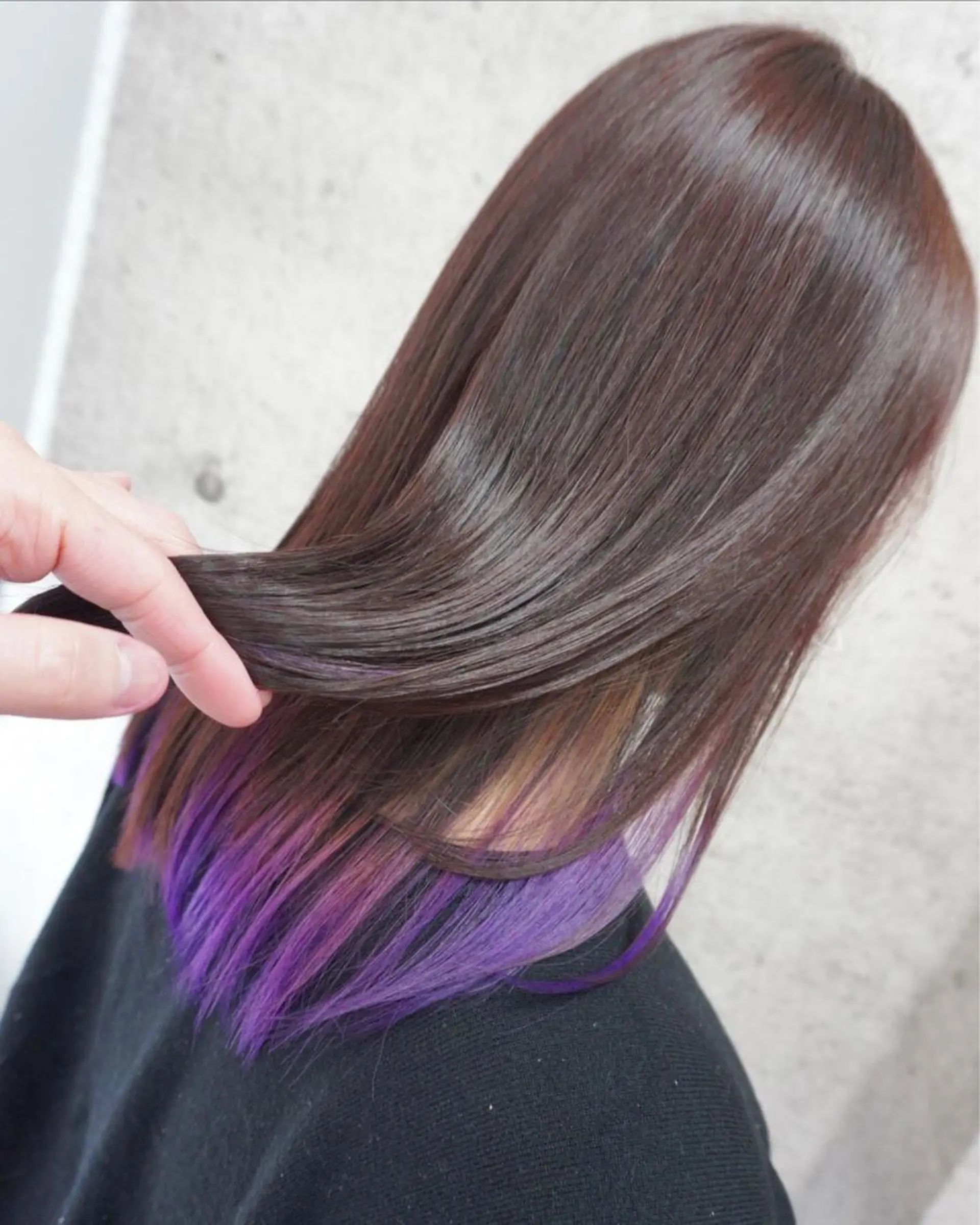 セミロング トリートメント ヘアカラー トリートメント hair teria ryu 大塚のヘアスタイル