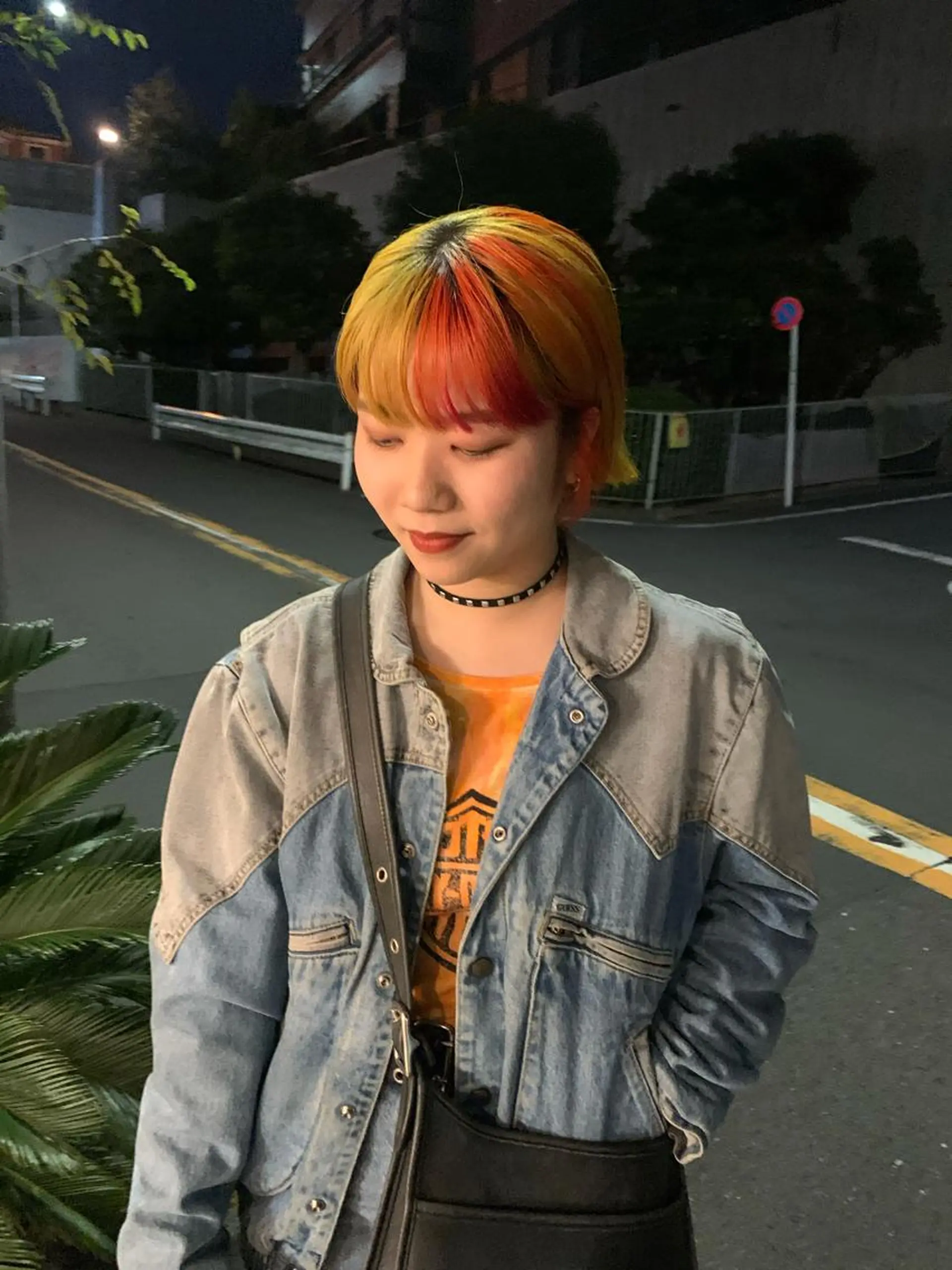 カラー バレイヤージュ ブリーチ ケアブリーチ デザインカラー ダブルカラー ヘアカラー トリートメント スパイラルパーマ 🌐hina⭐️のヘアスタイル