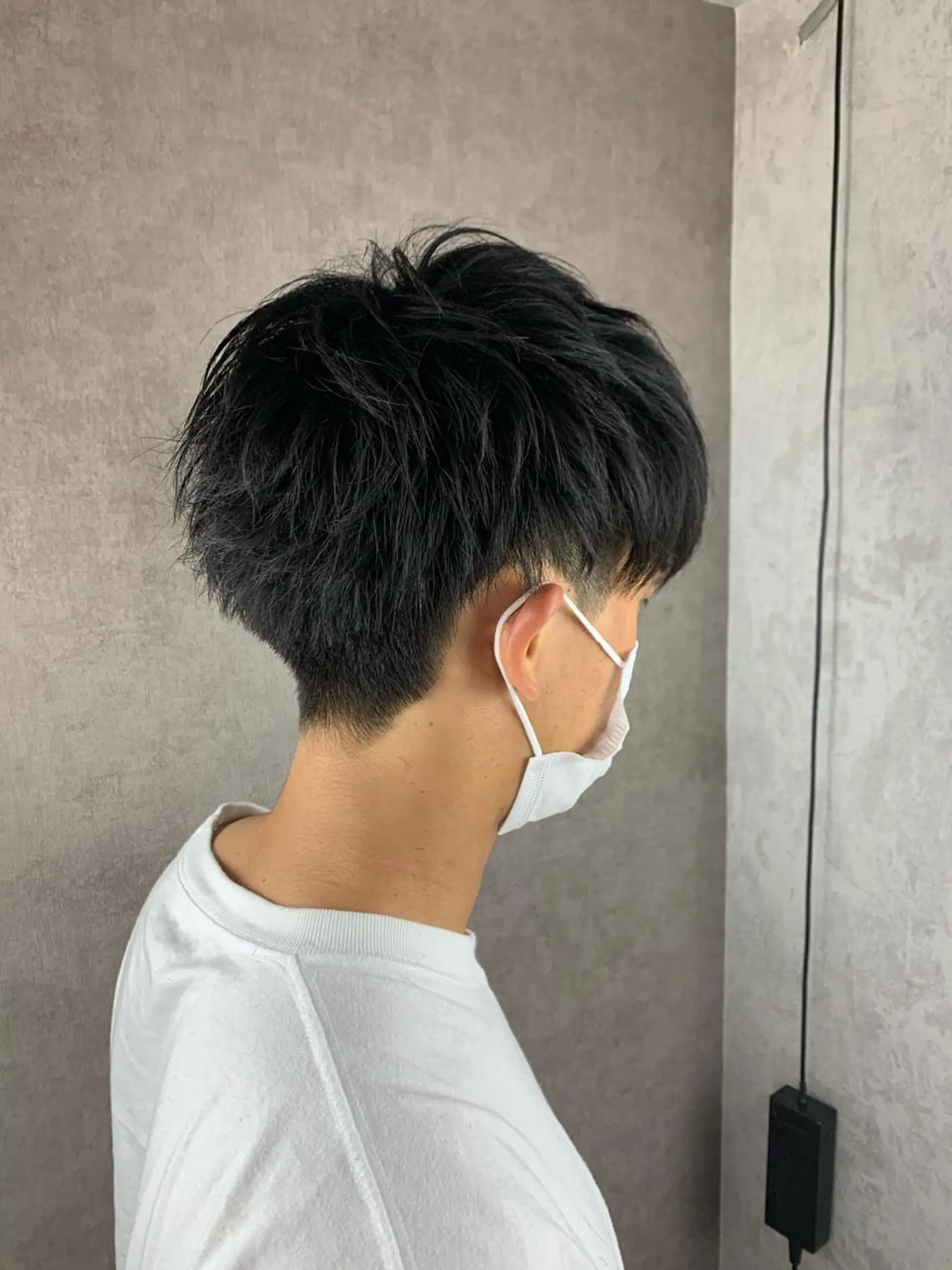 ショート メンズ マッシュ 刈り上げ メンズ専門 中島俊【朝霞】のヘアスタイル